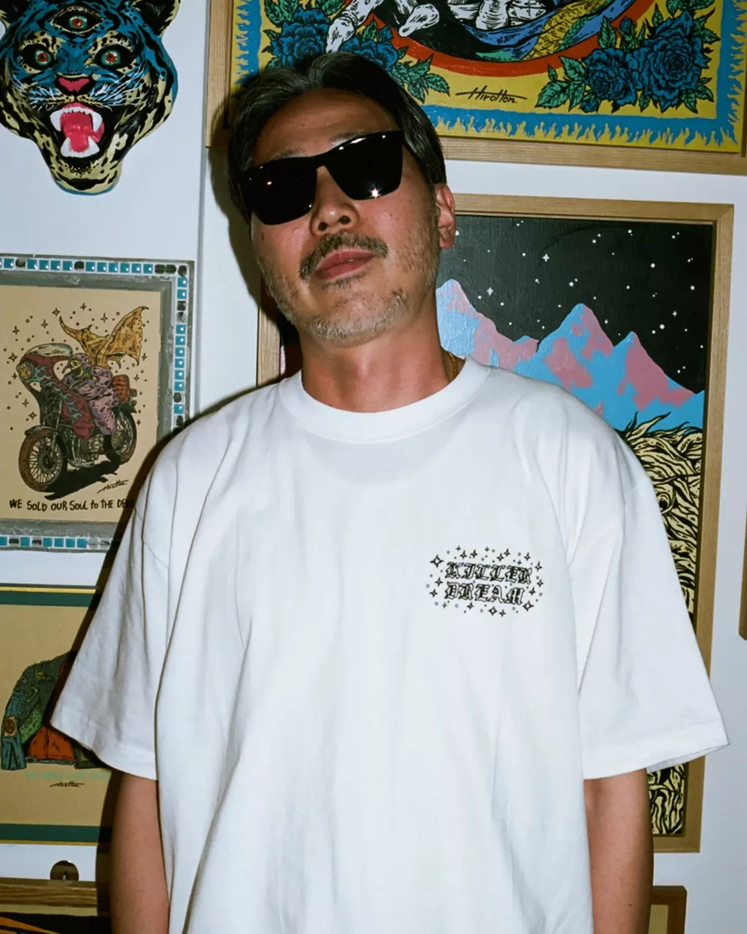 Goodhood London Let Yourself Be T-Shirt - White - 7