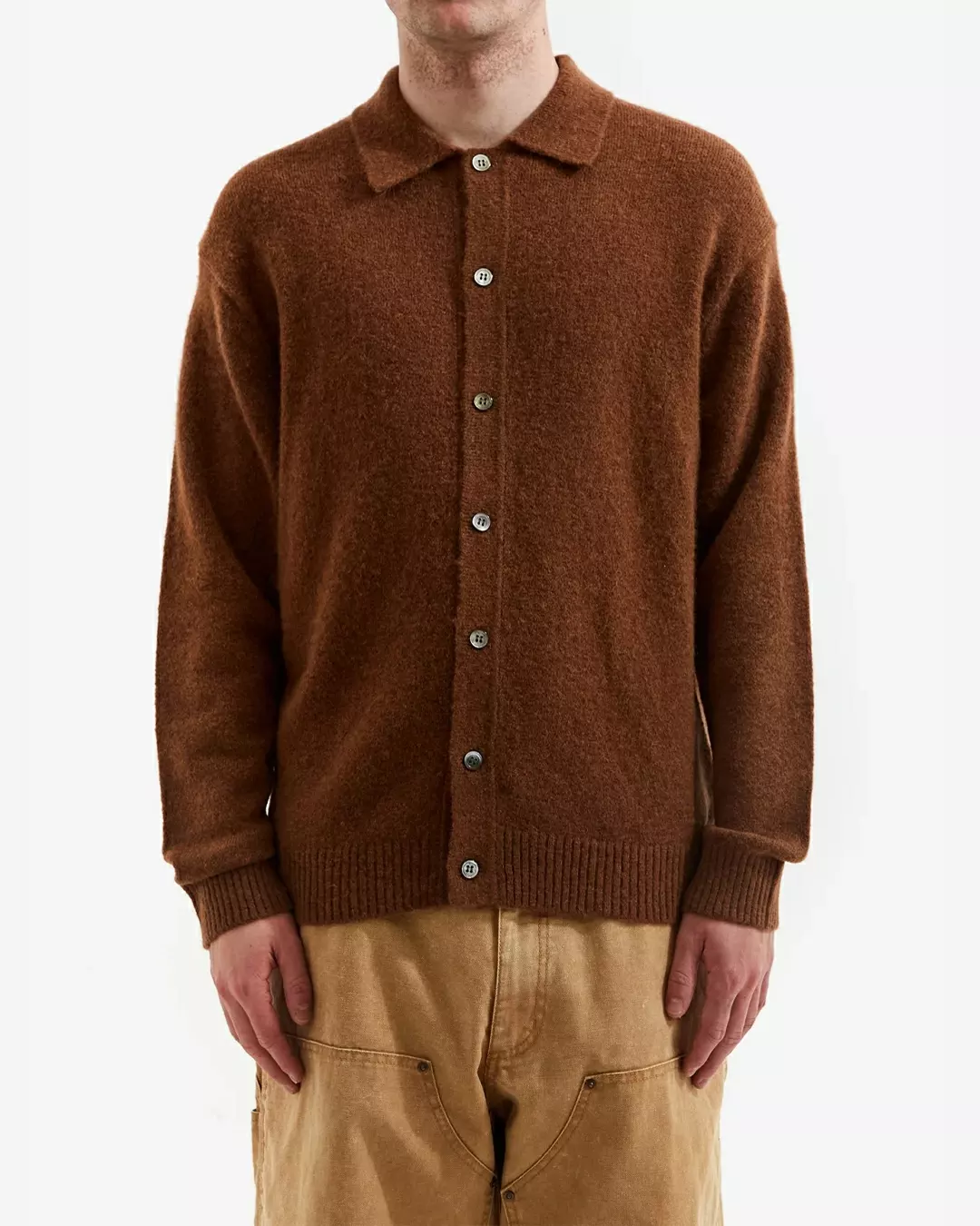 Sunflower Linen Polo - Light Brown - 6