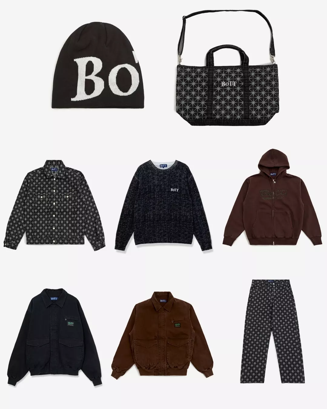 BoTT Sparkle Monogram Jean - Washed Black - 6