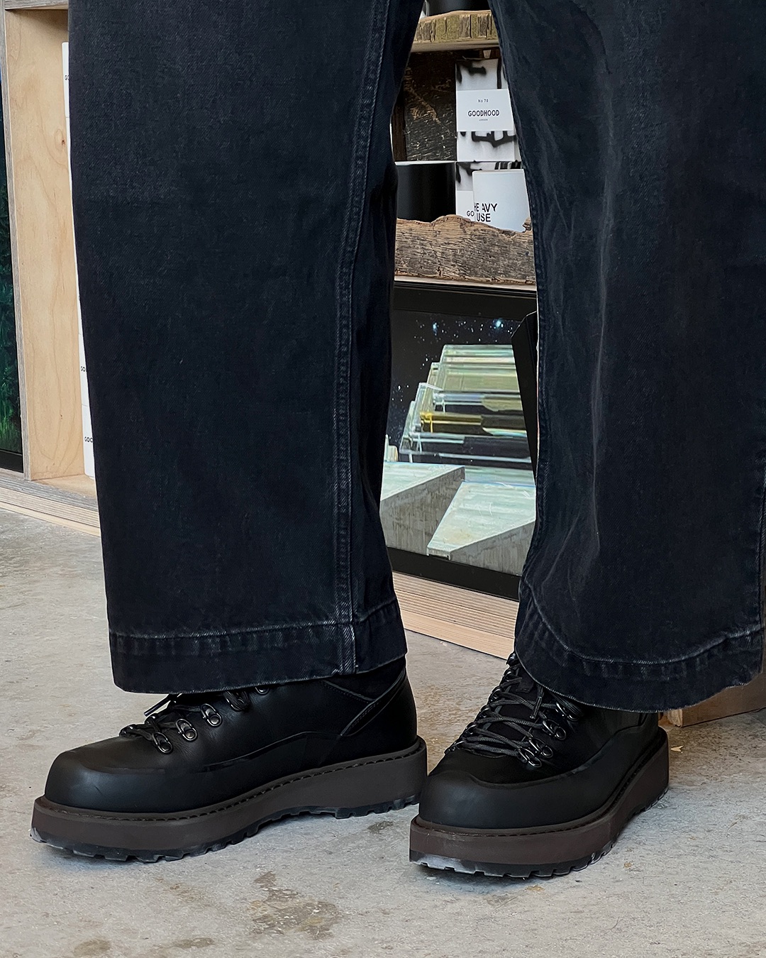 Estudio Niksen In-Stitch Denim Jeans - Black - 10