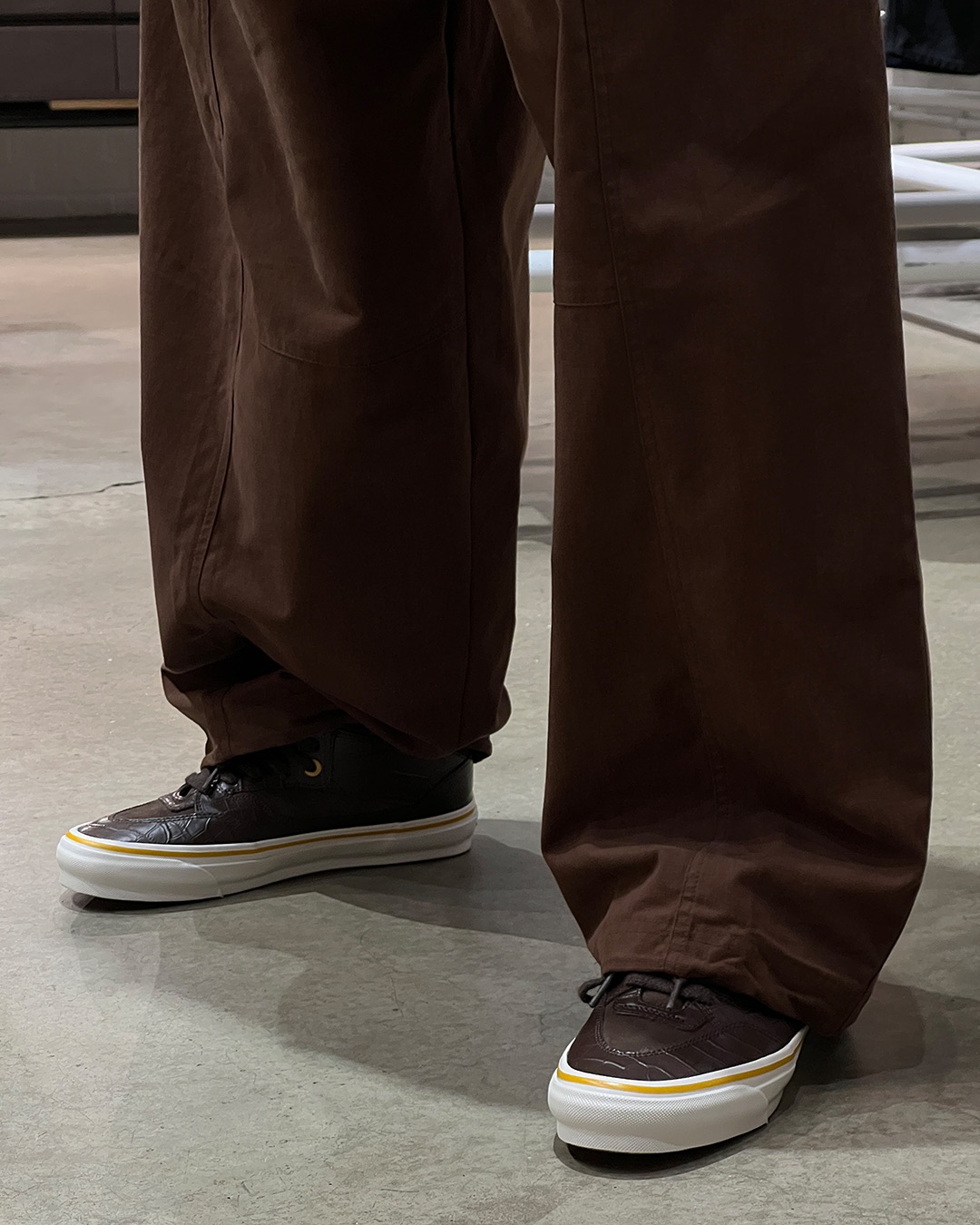 DALA x Foundation FM Lido Flatseam Jeans - Brown - 7