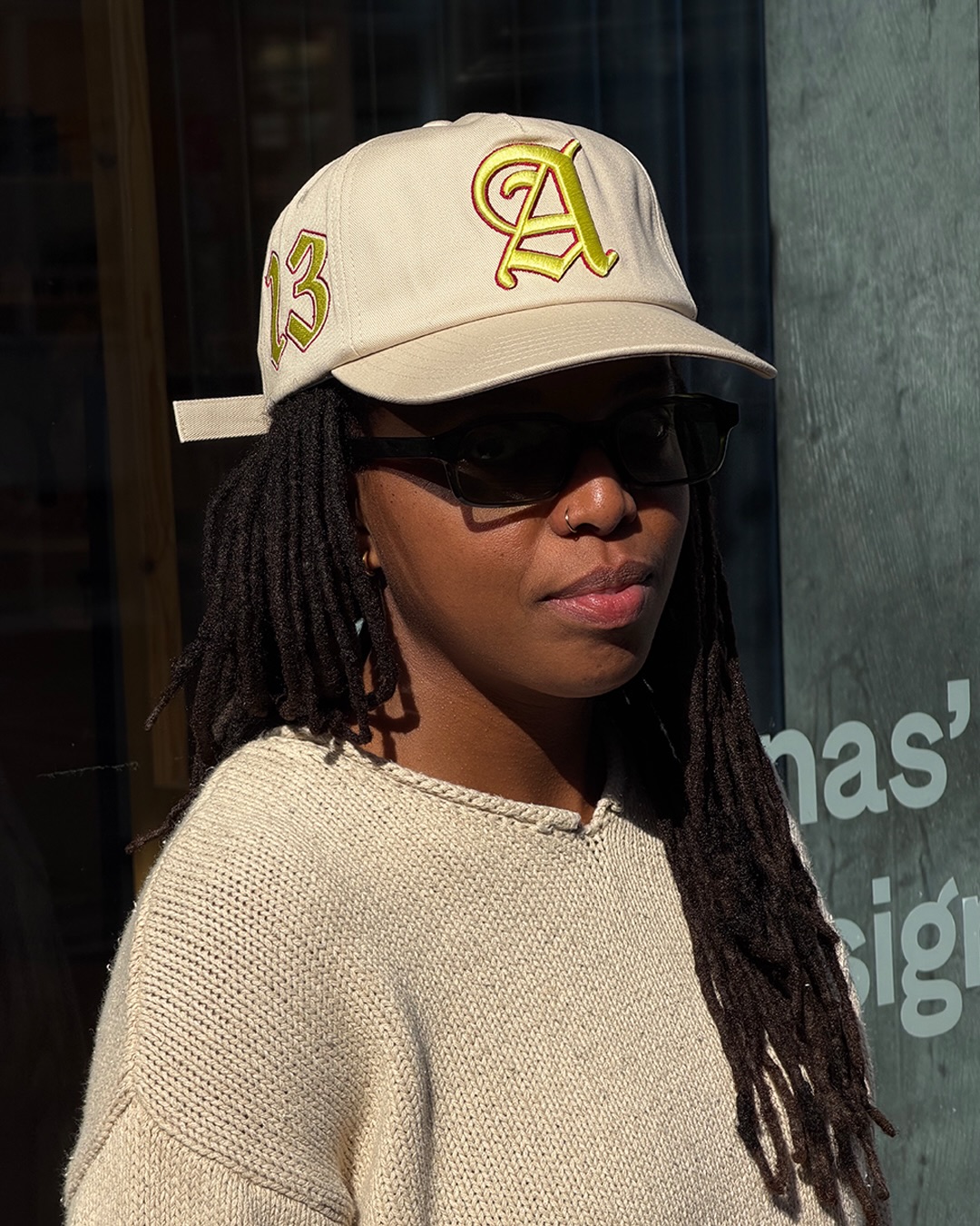 Aries Gothic A Star Cap - Beige - 5