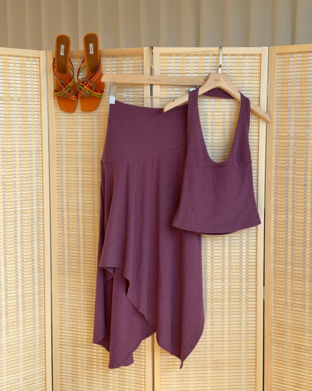 Yasmin Midi Skirt | Plum - 8