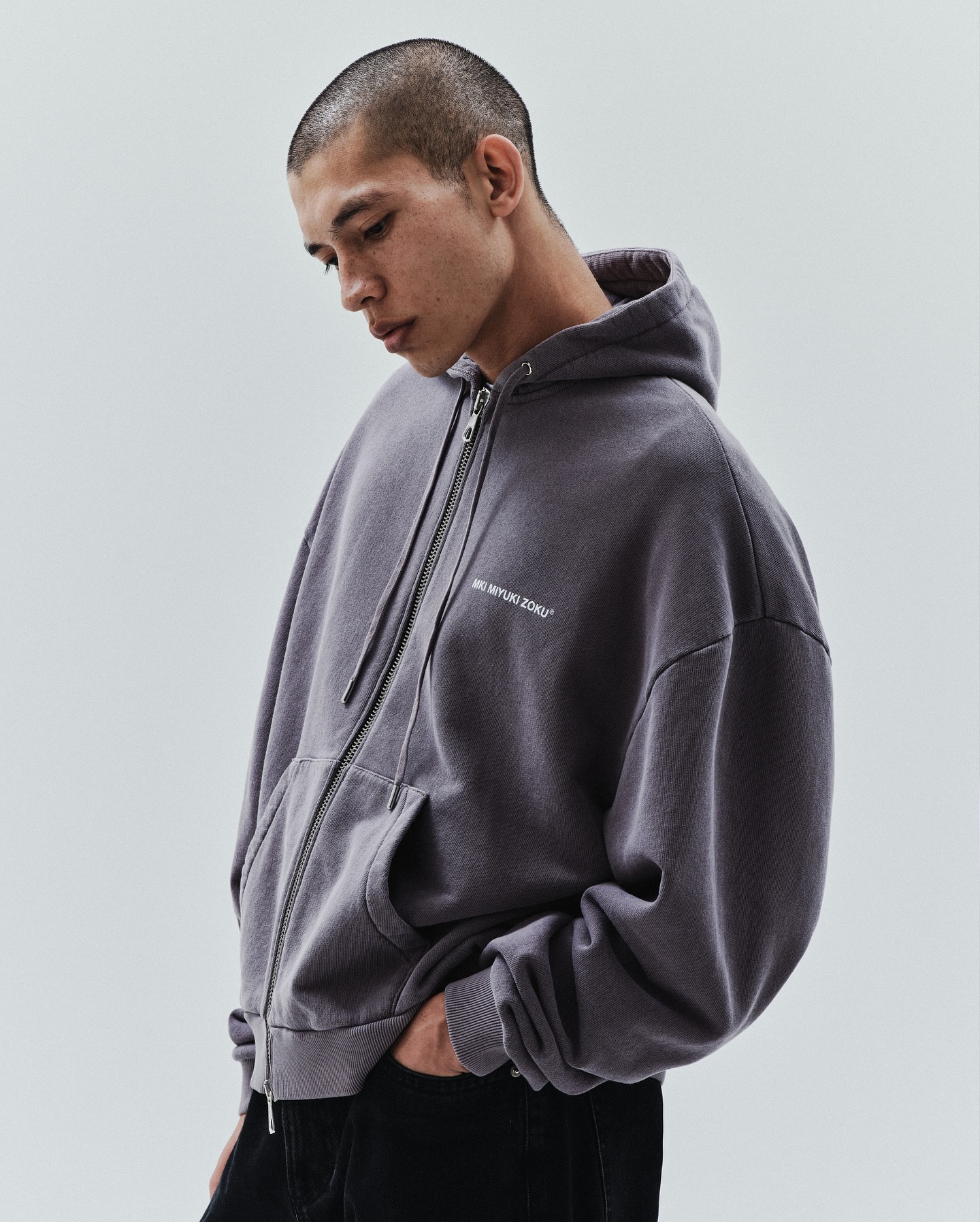 MKI UNIFORM ZIP HOODY - 6