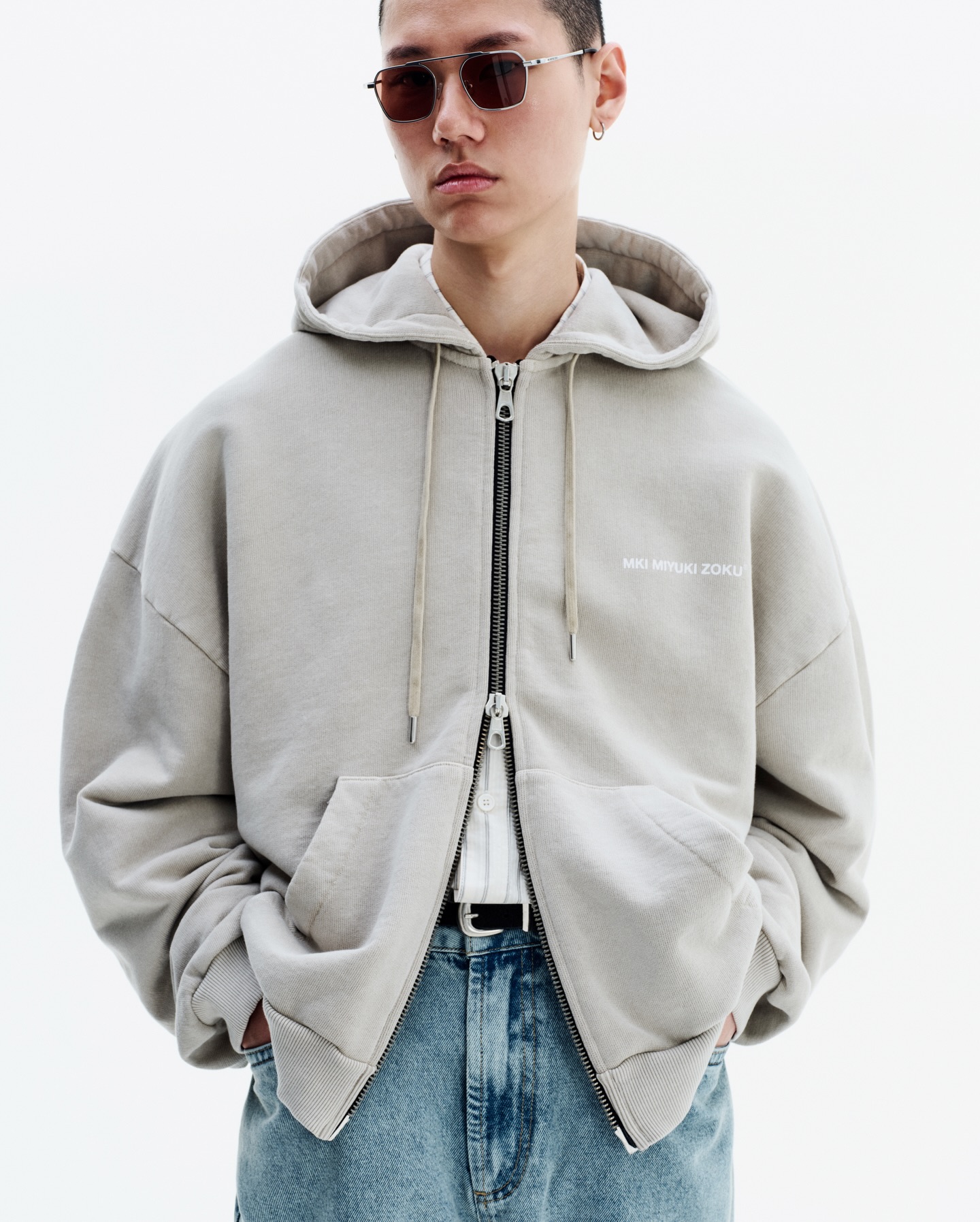 MKI UNIFORM ZIP HOODY - 8