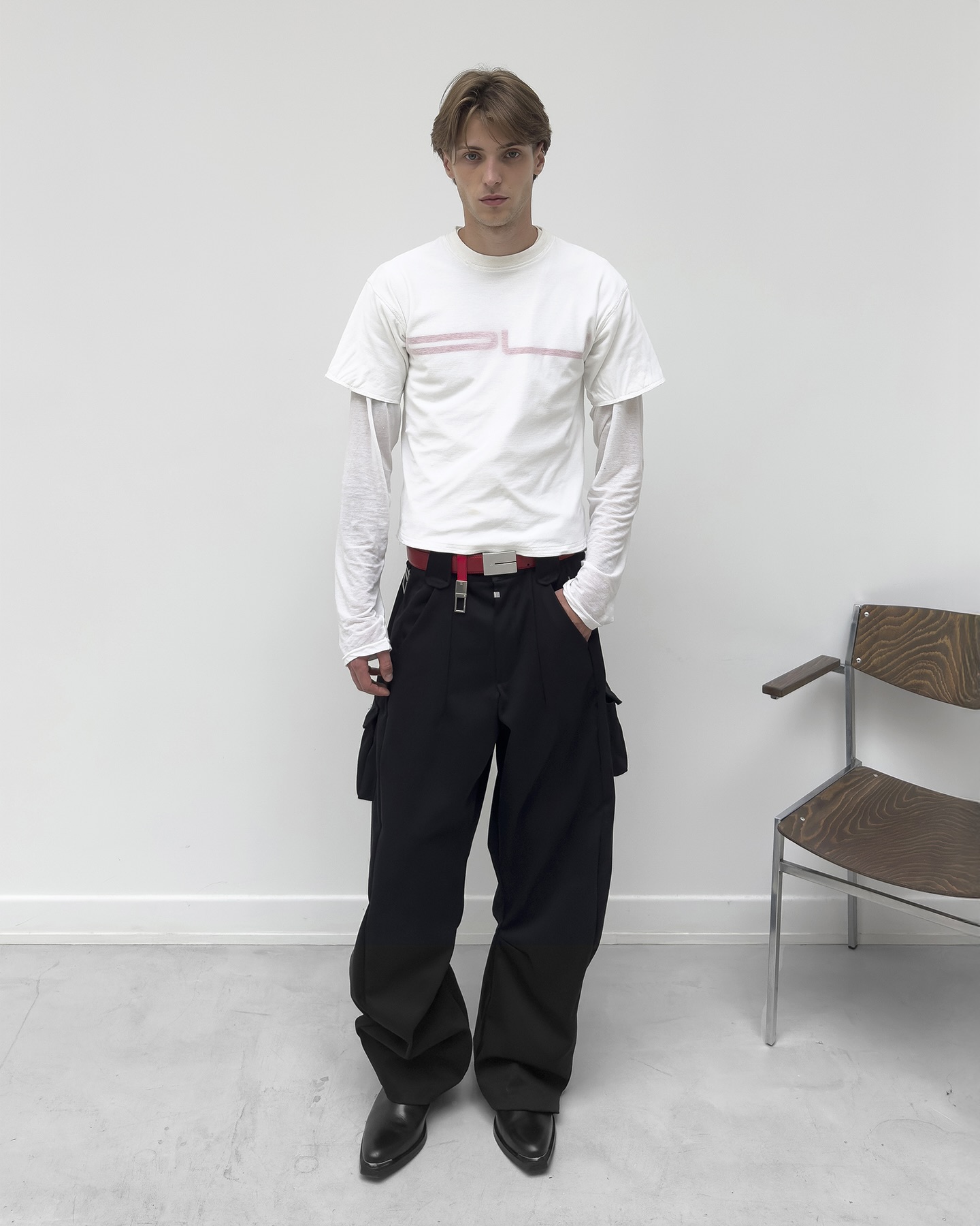 BLACK ONYX CARGO PANTS - 7