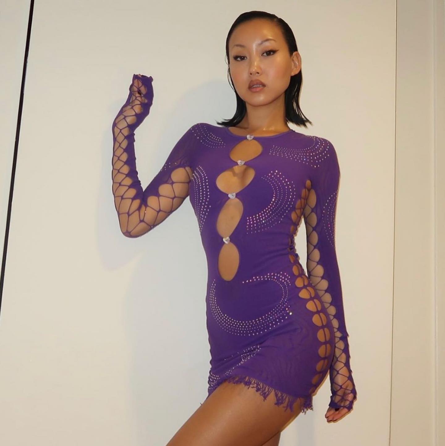 Charlotte Dress Lilac - 8
