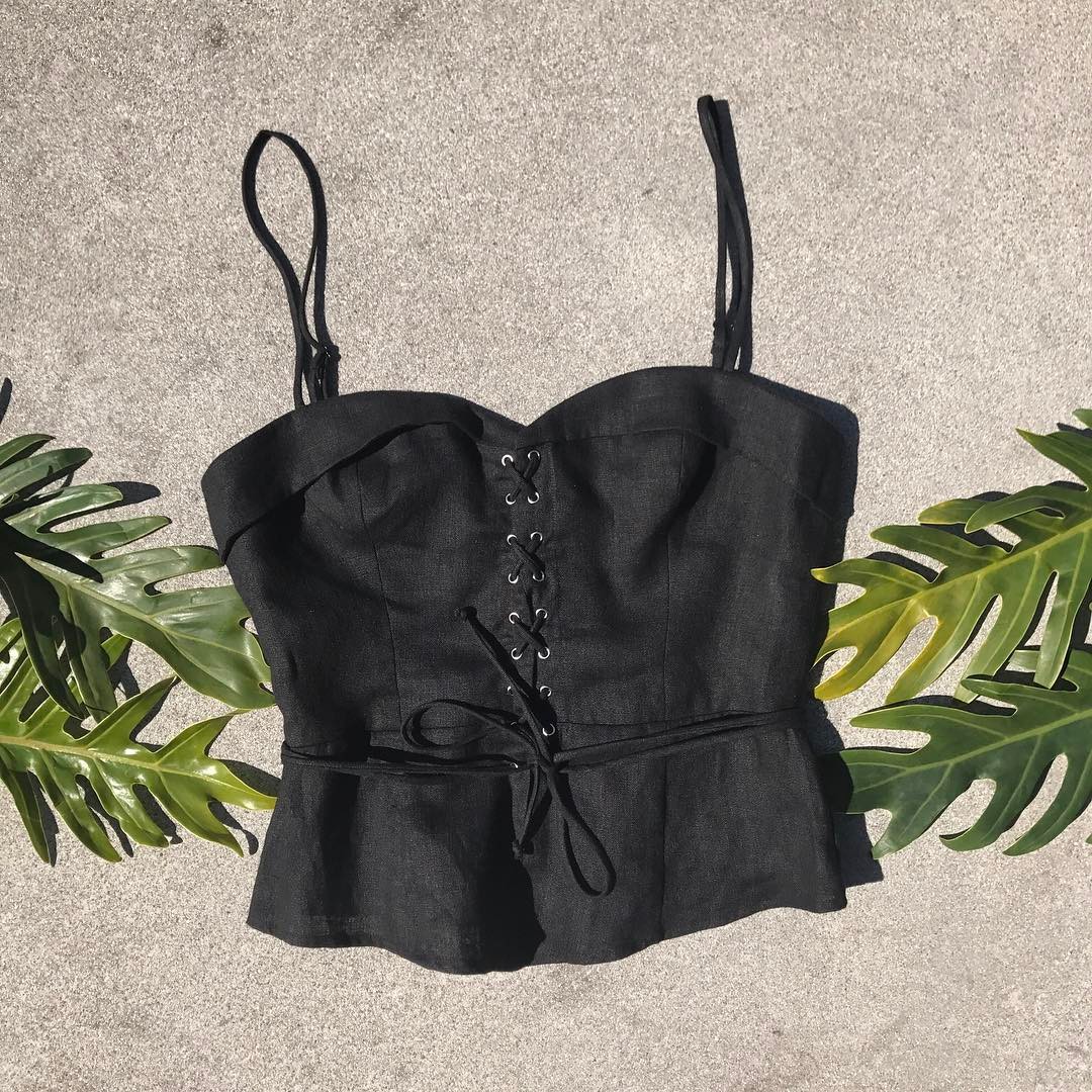 Colette Linen Top - 9