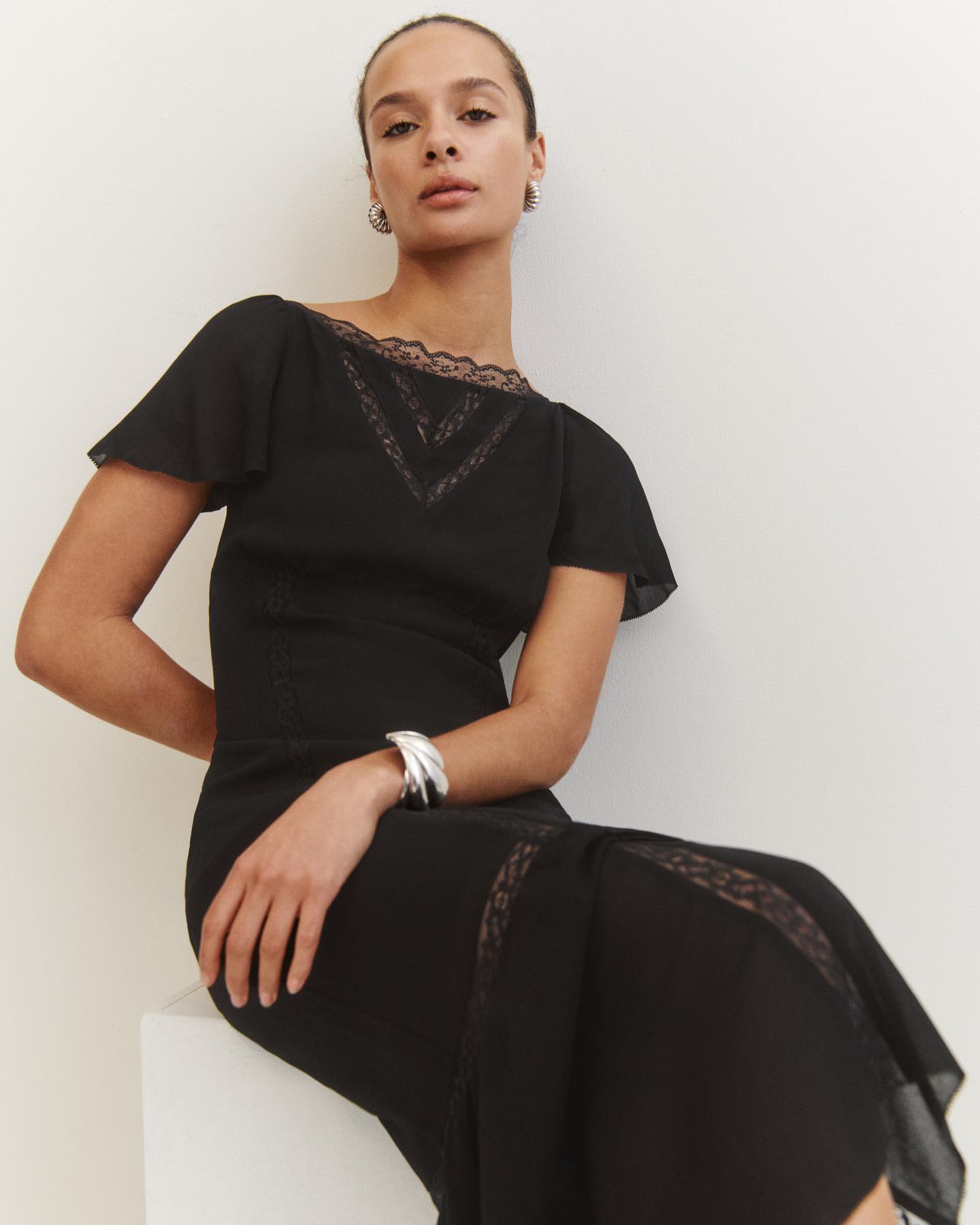 Mackenzie Silk Dress - 5