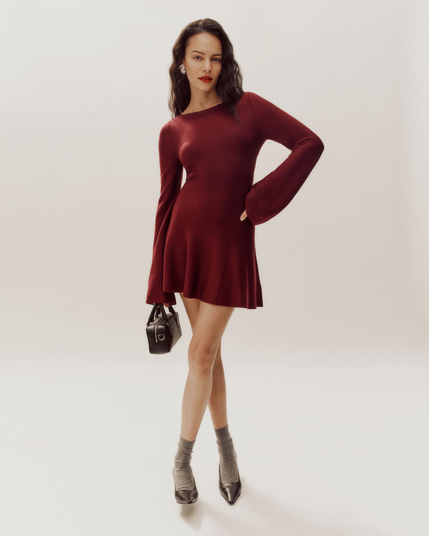 Pike Satin Dress - 10