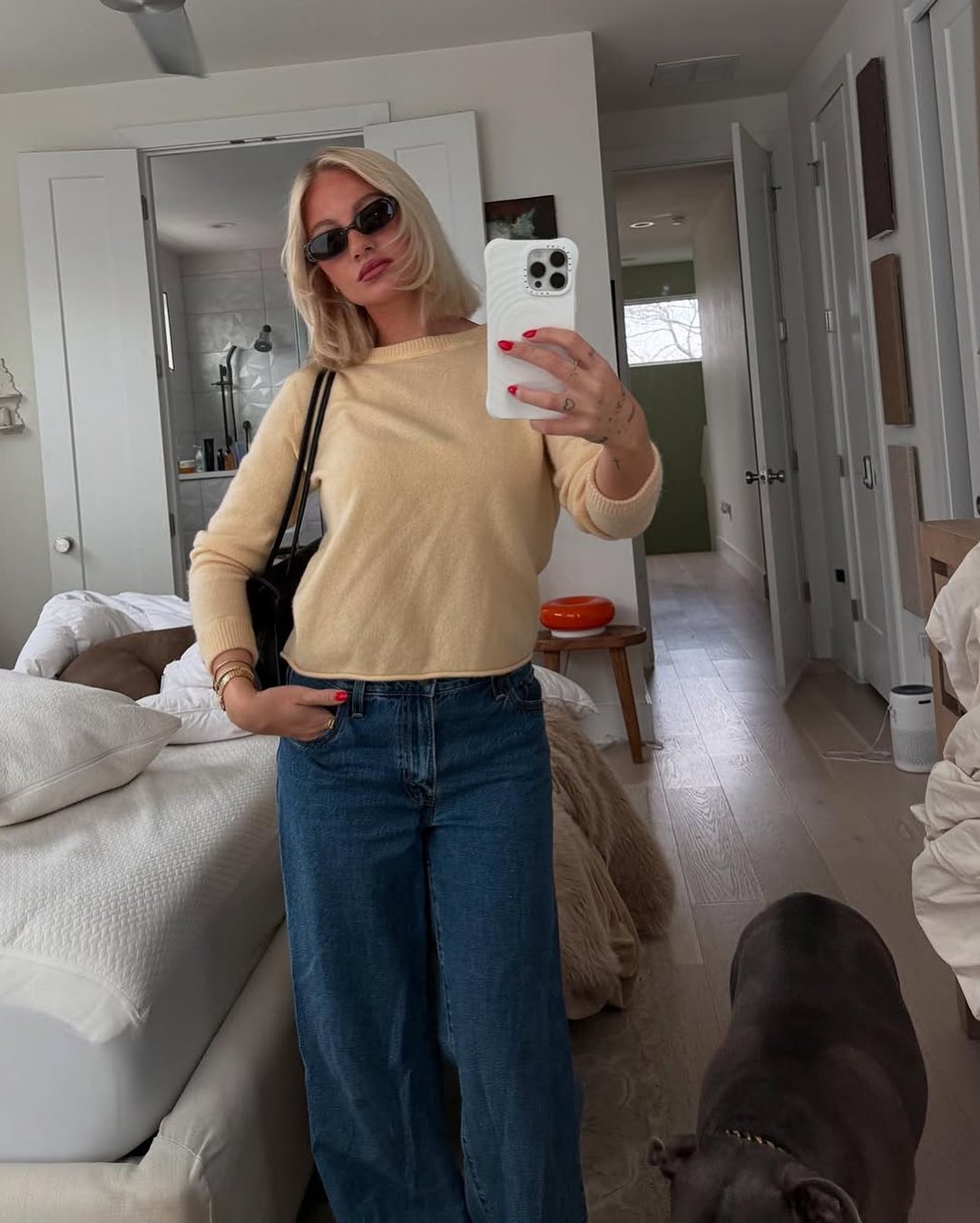 Monique Cashmere Mockneck - 11