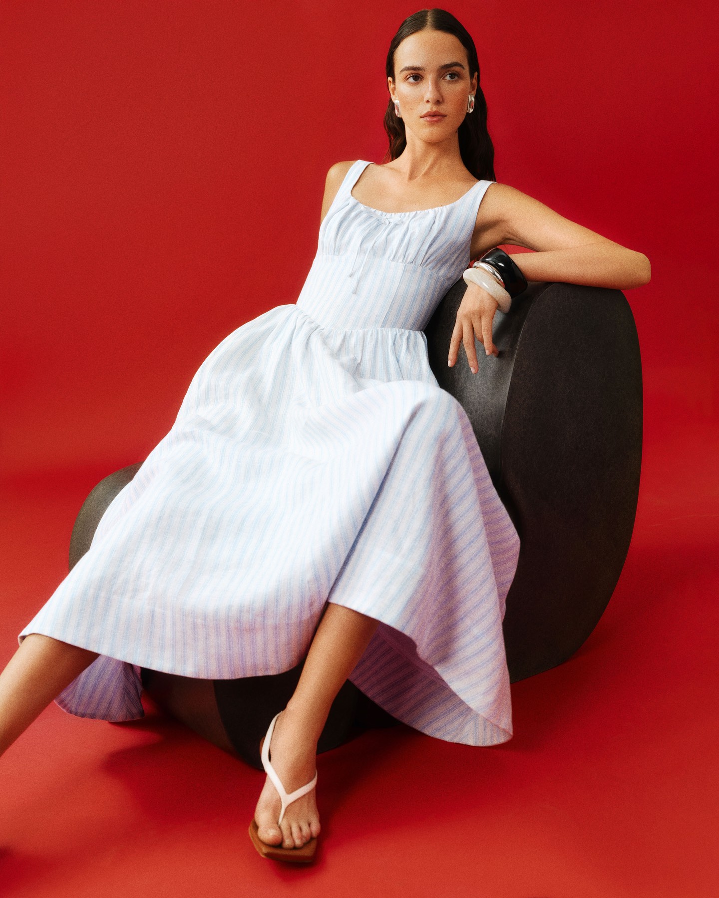 Birdie Linen Dress - 7