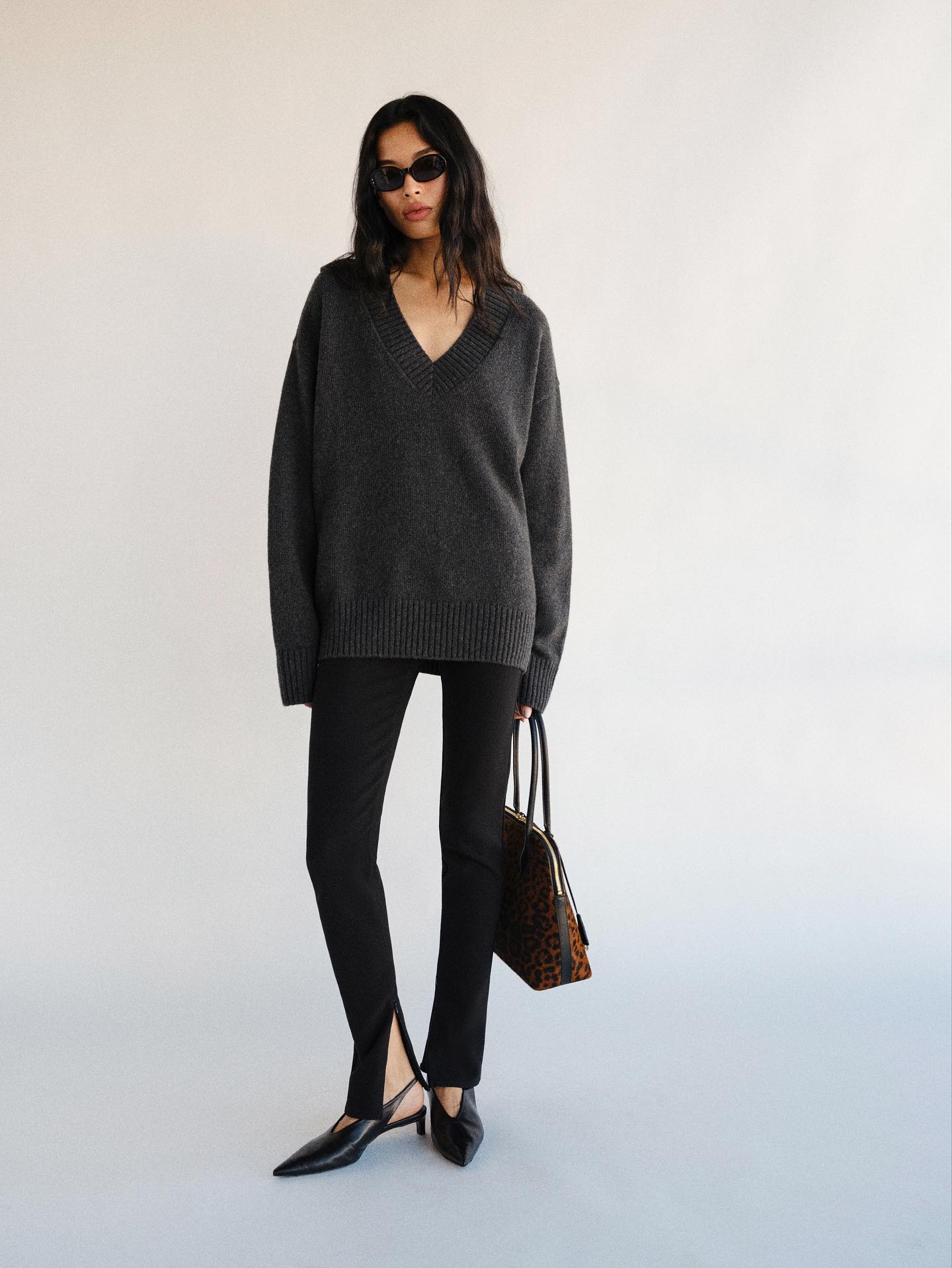 Cove Cashmere Oversized Crew - 7