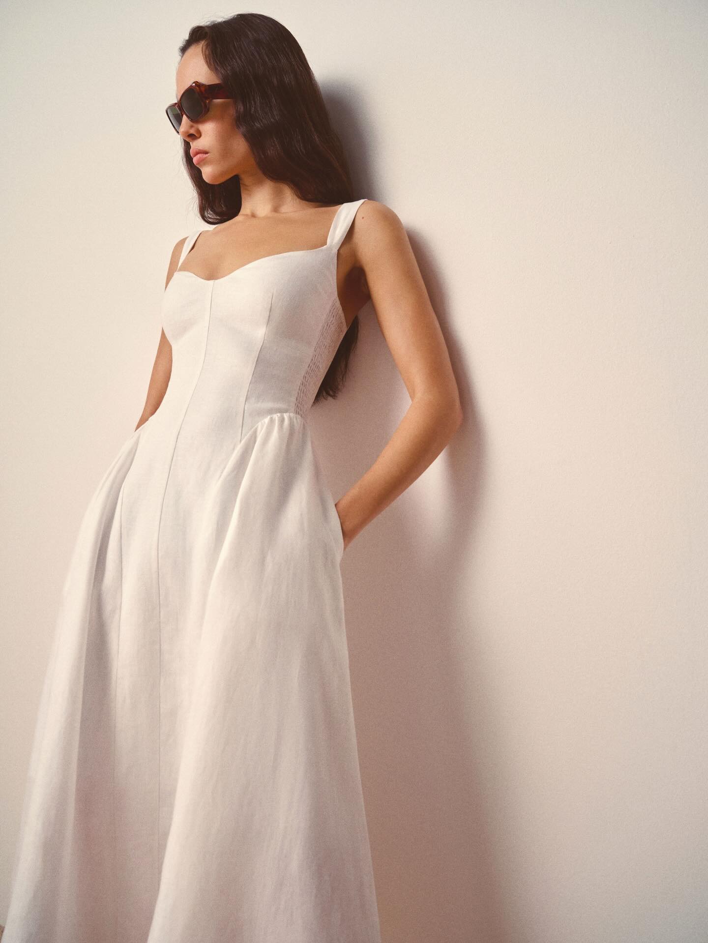 Birdie Linen Dress - 6