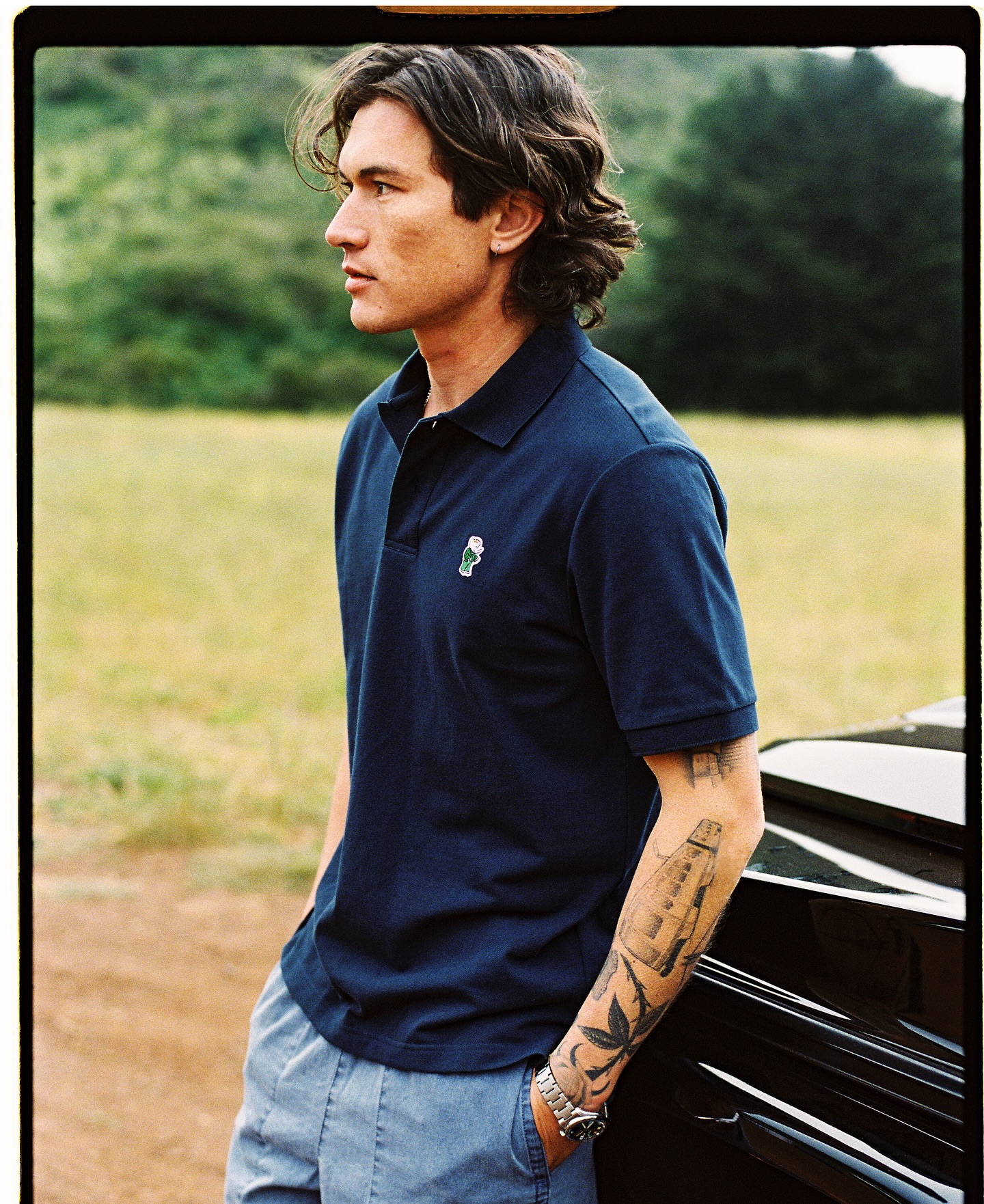 Paddington Bear Pique Polo Navy - 7