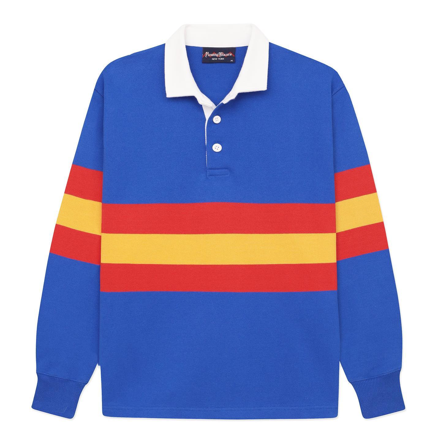 Lightweight Stripe Cotton Winnie-the-Pooh Rugby Burgundy - 7