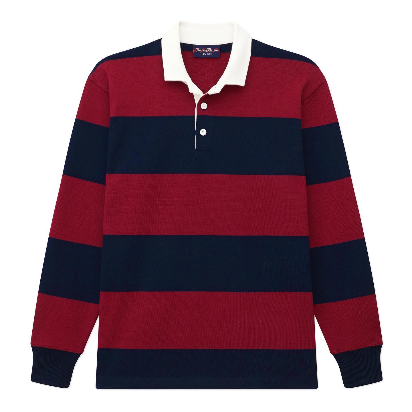 Hockney Stripe Rugby Navy - 6