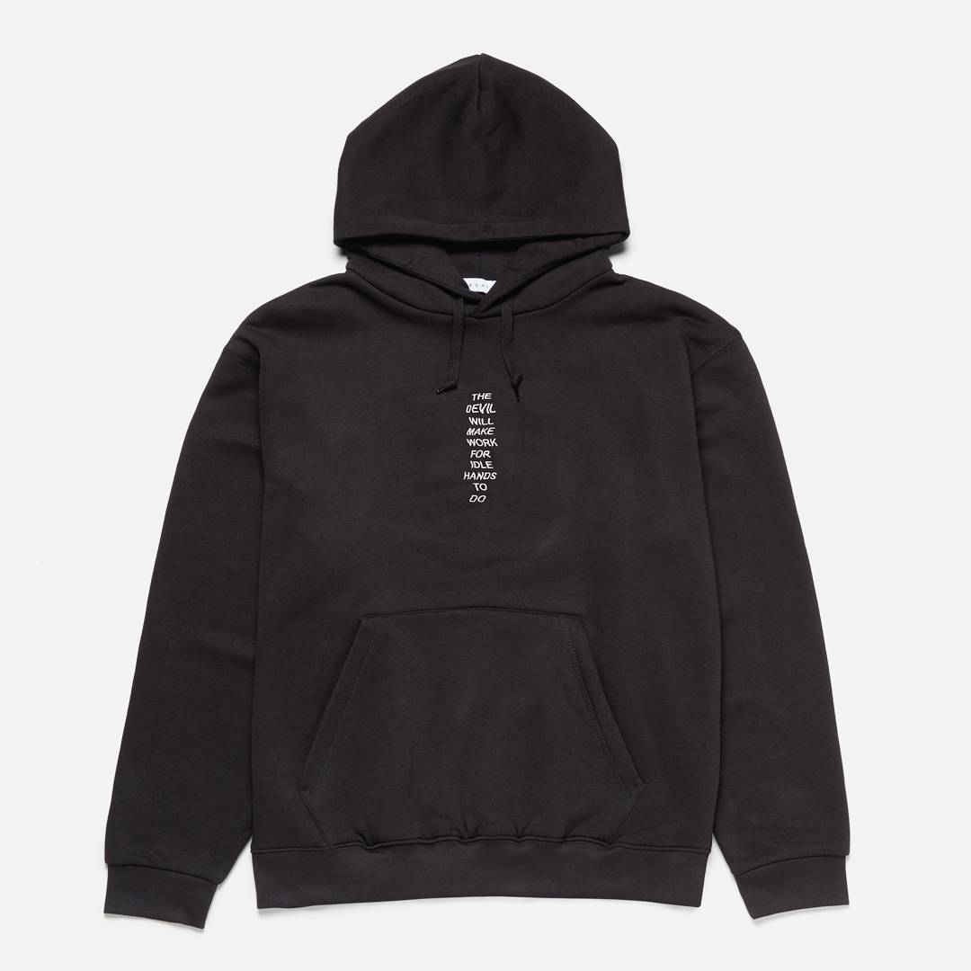 Echoes of Existence Hoodie - Garment Dyed Rock - 11
