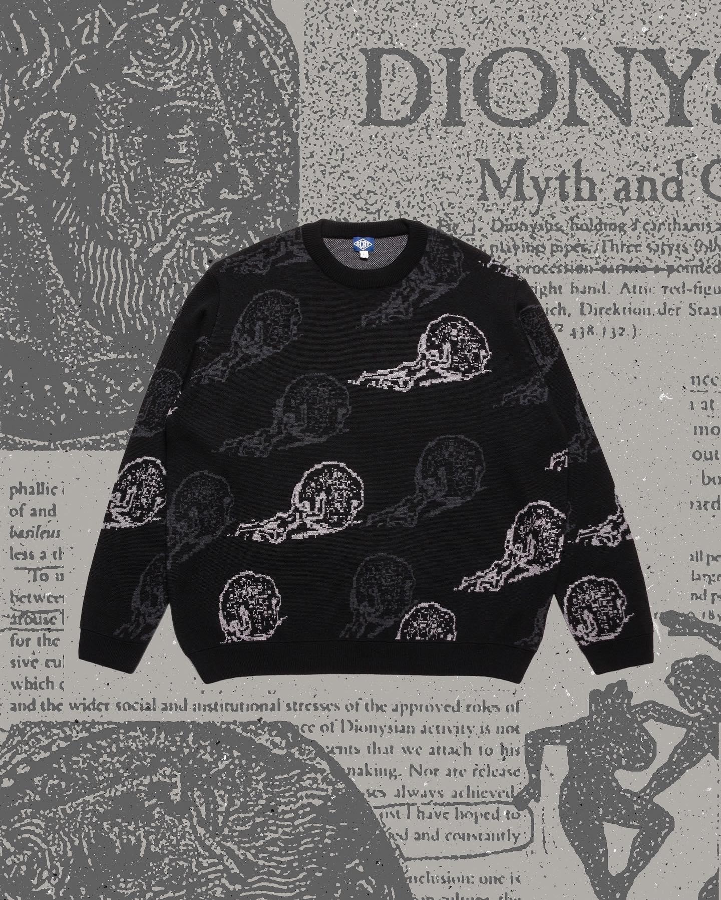 Skyline Brushed Knit - Midnight - 9