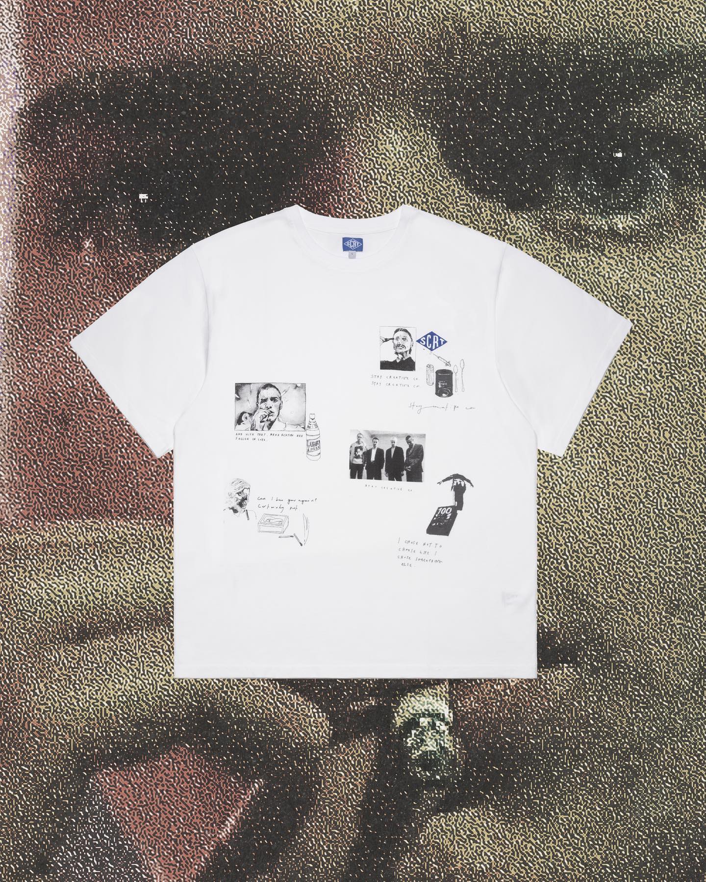 Cassette T-Shirt - White - 7