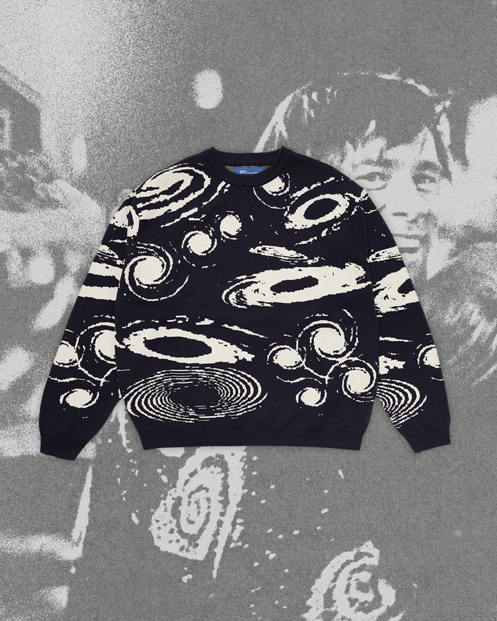 Skyline Brushed Knit - Midnight - 6