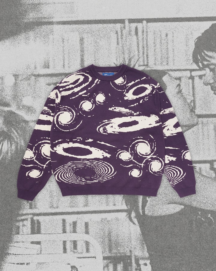 Skyline Brushed Knit - Midnight - 8