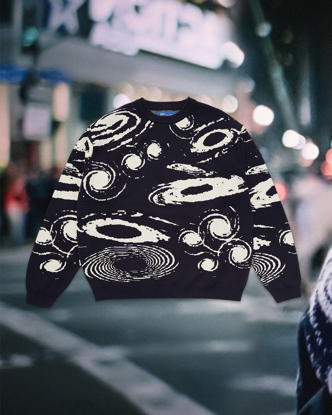 Skyline Brushed Knit - Midnight - 7