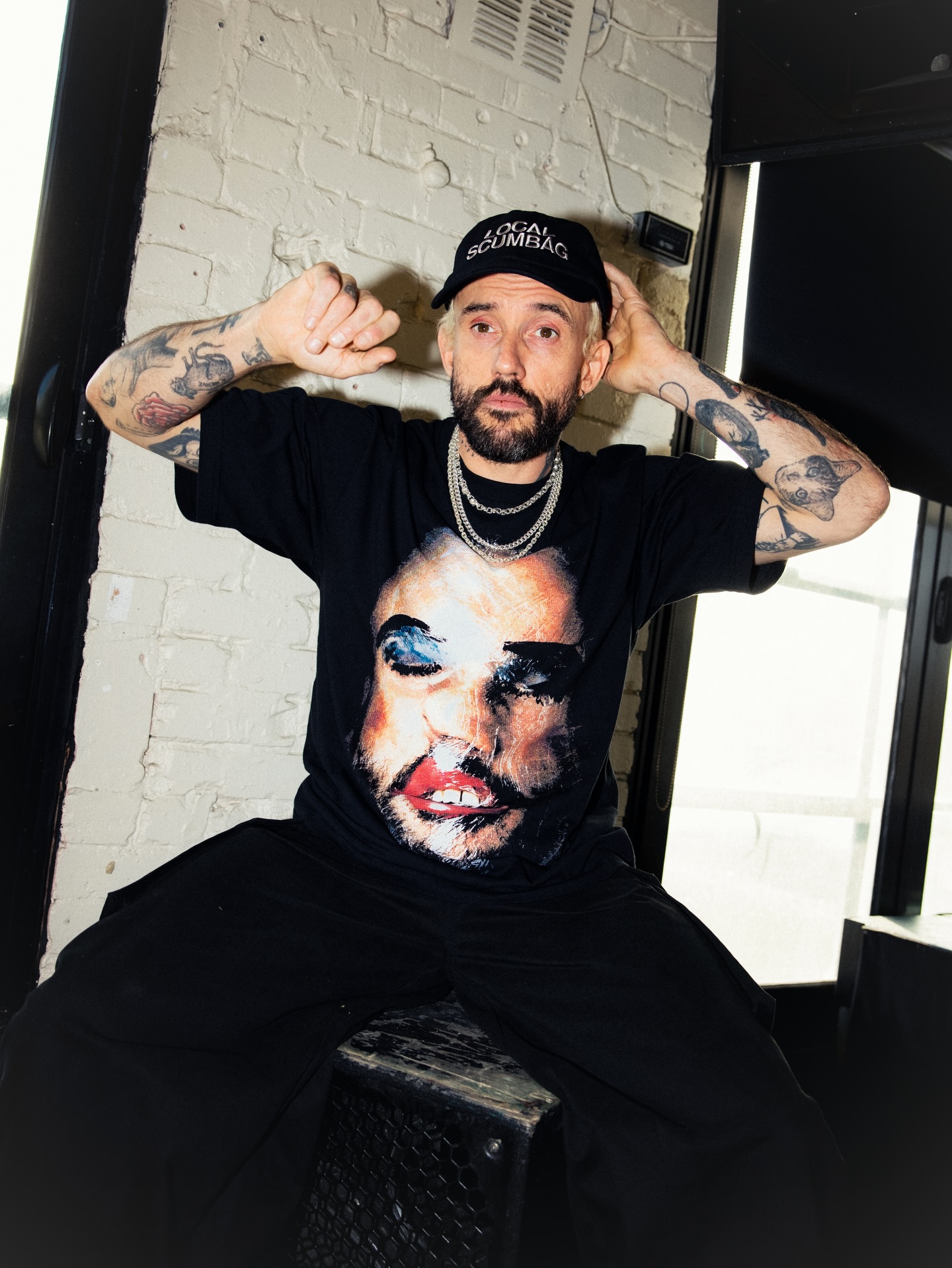 Talbot T-Shirt - Black - 3