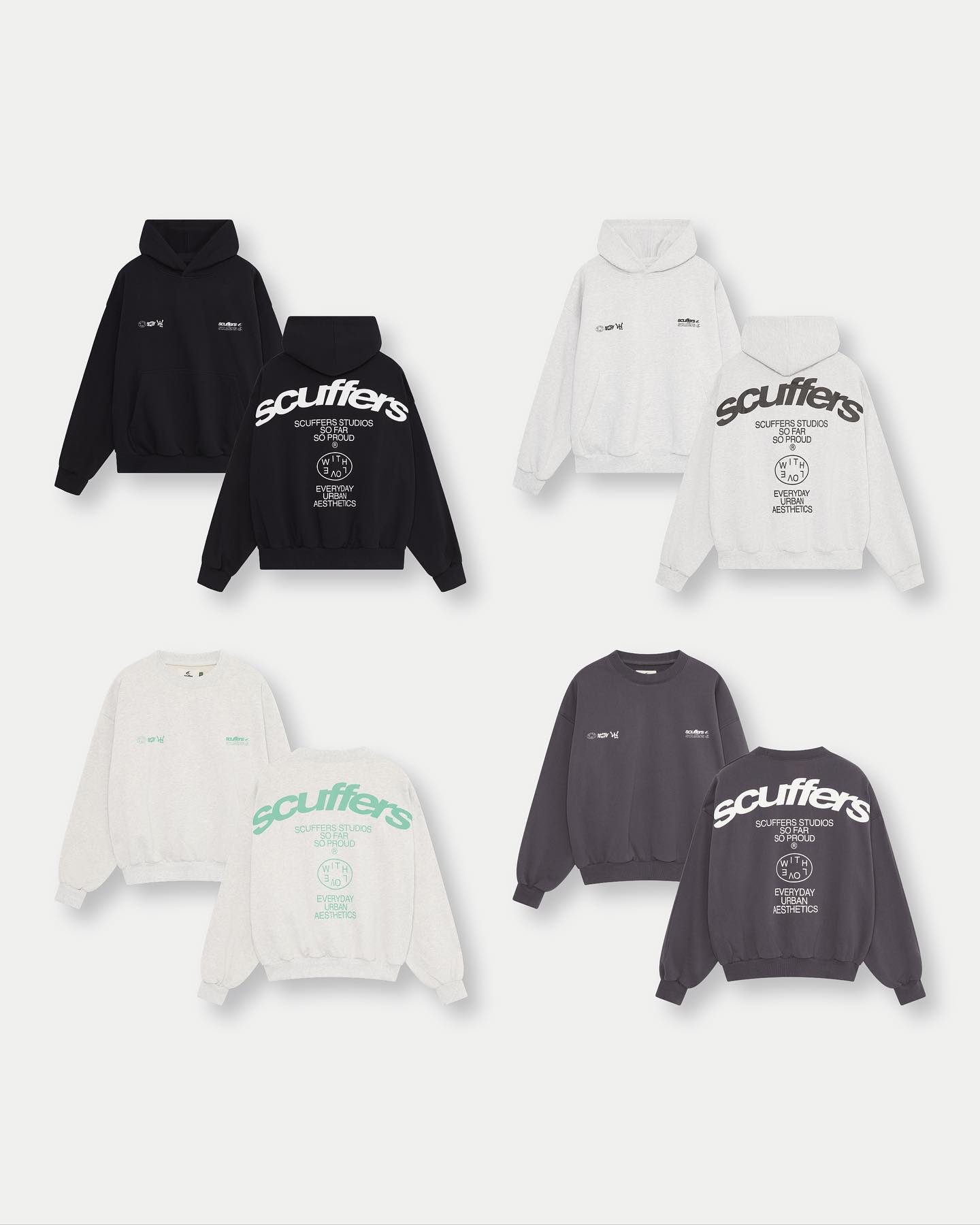 Worldwide Grey Melange Hoodie - 6