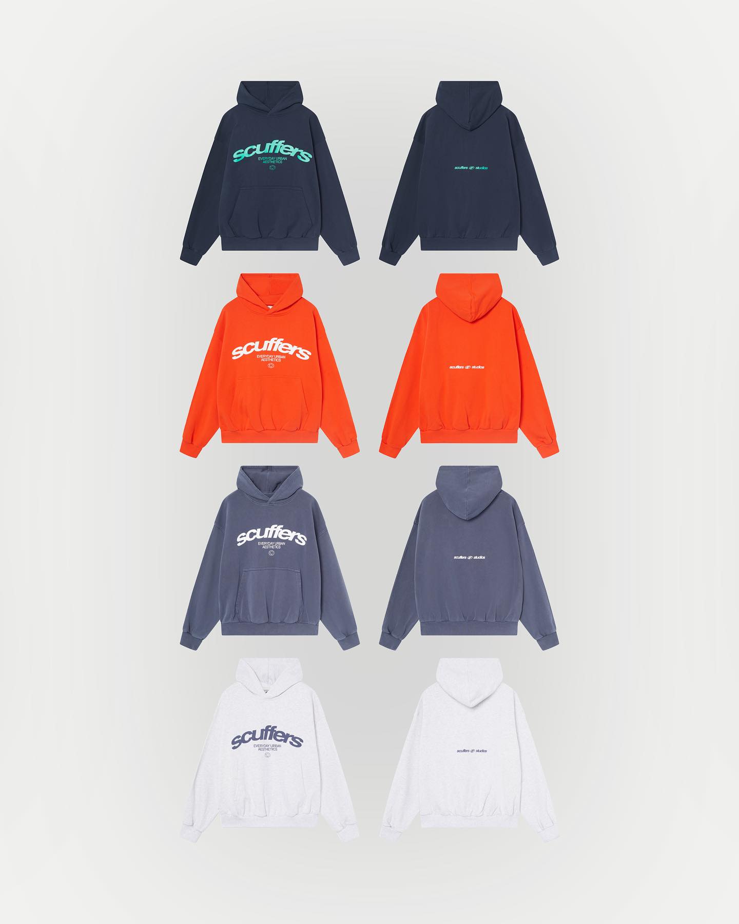 Flock Light Grey Hoodie - 7