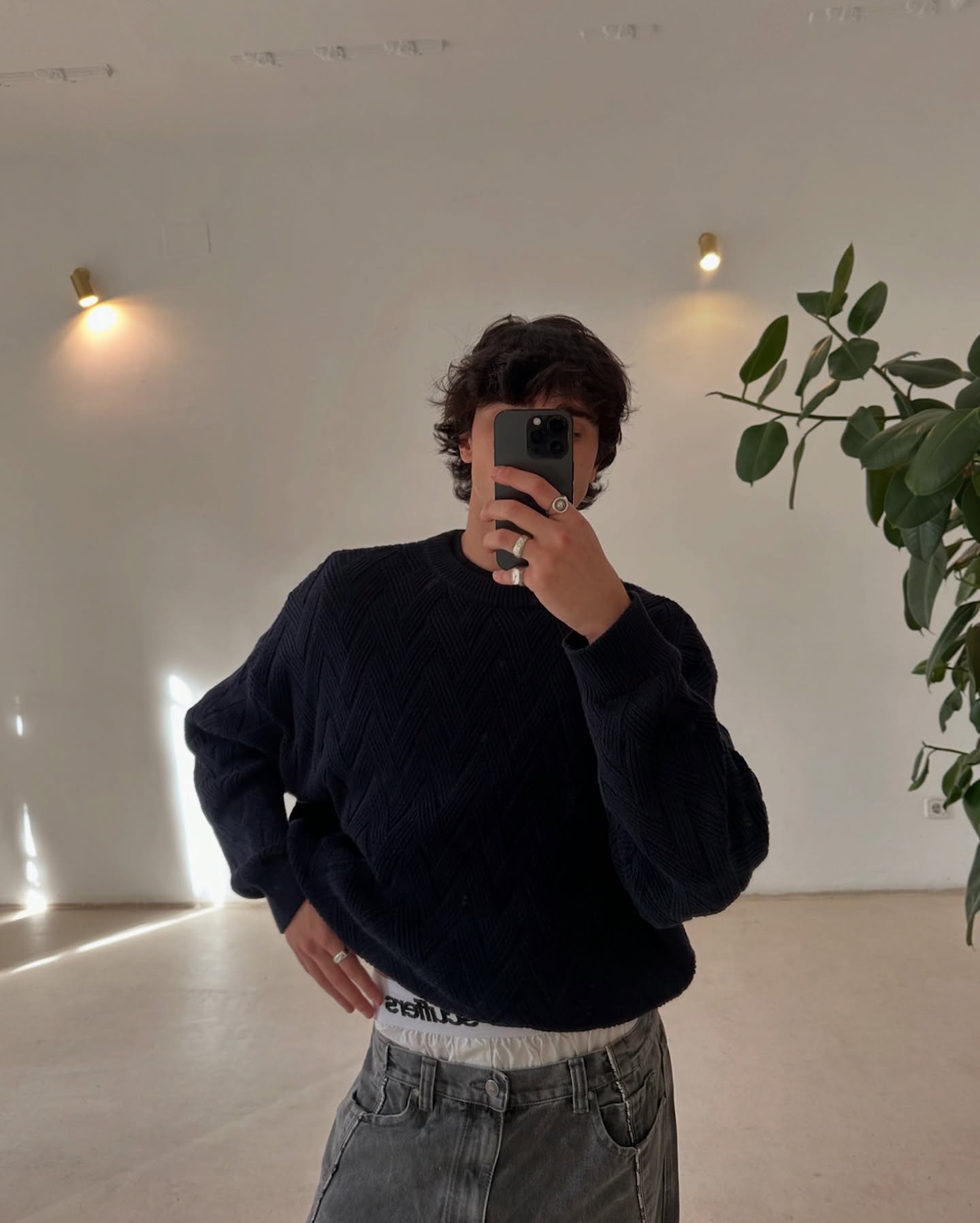 Handmade Blue Knit - 6