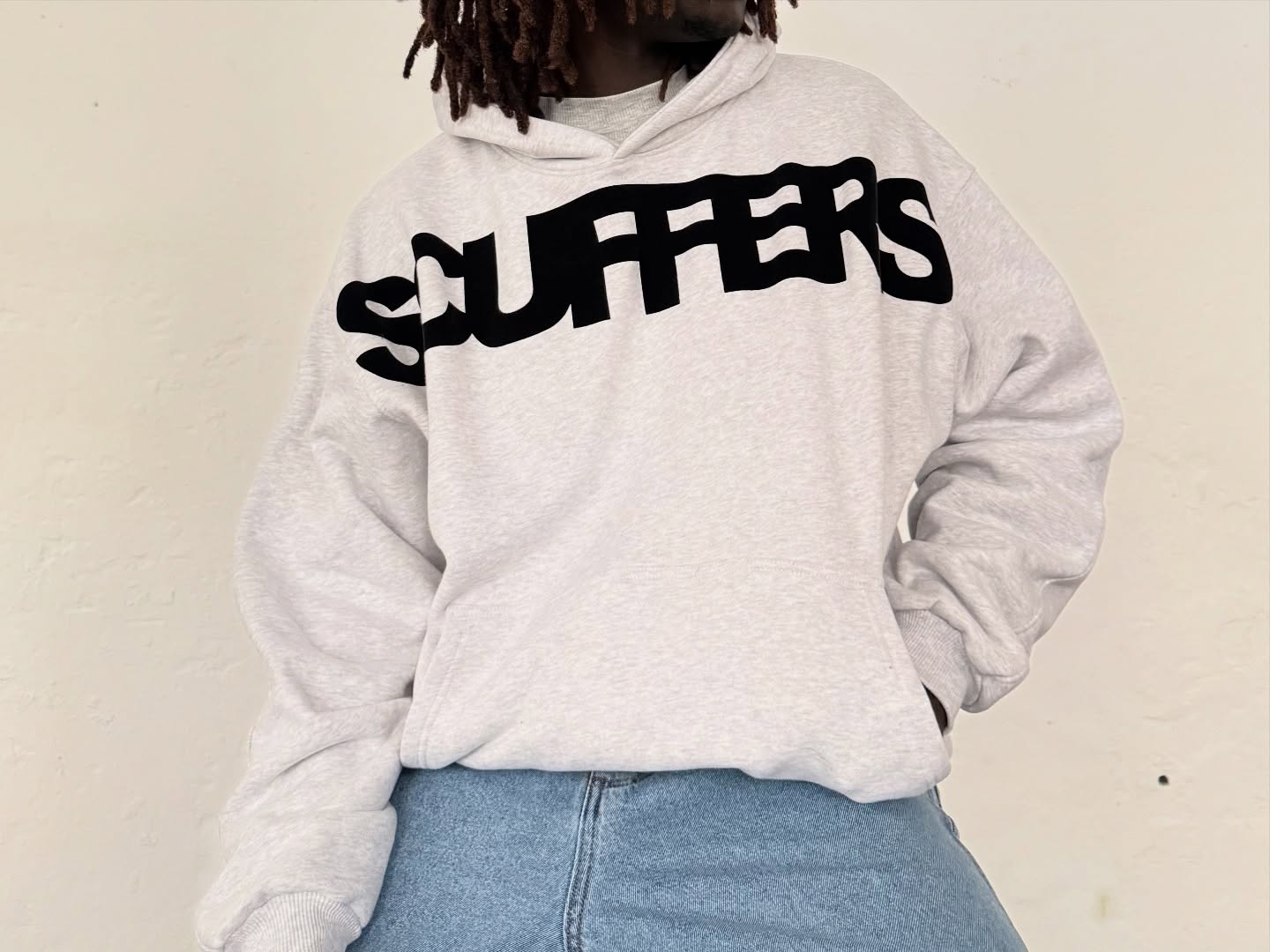 Flock Light Grey Hoodie - 6