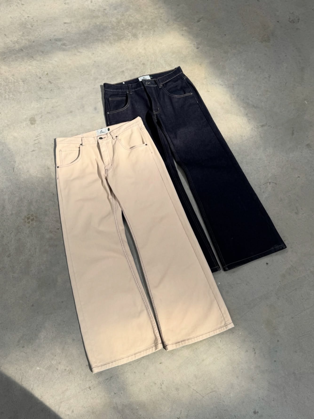 Jumbo Deep Blue Pants - 9