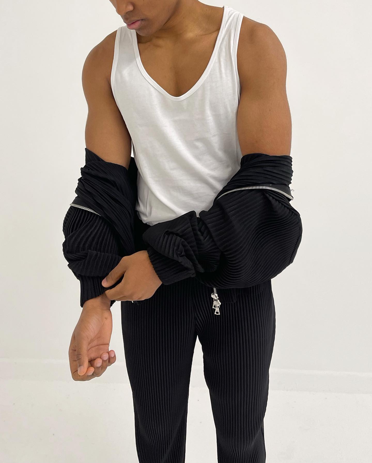 CROP CLASSIC RIB VEST - 7
