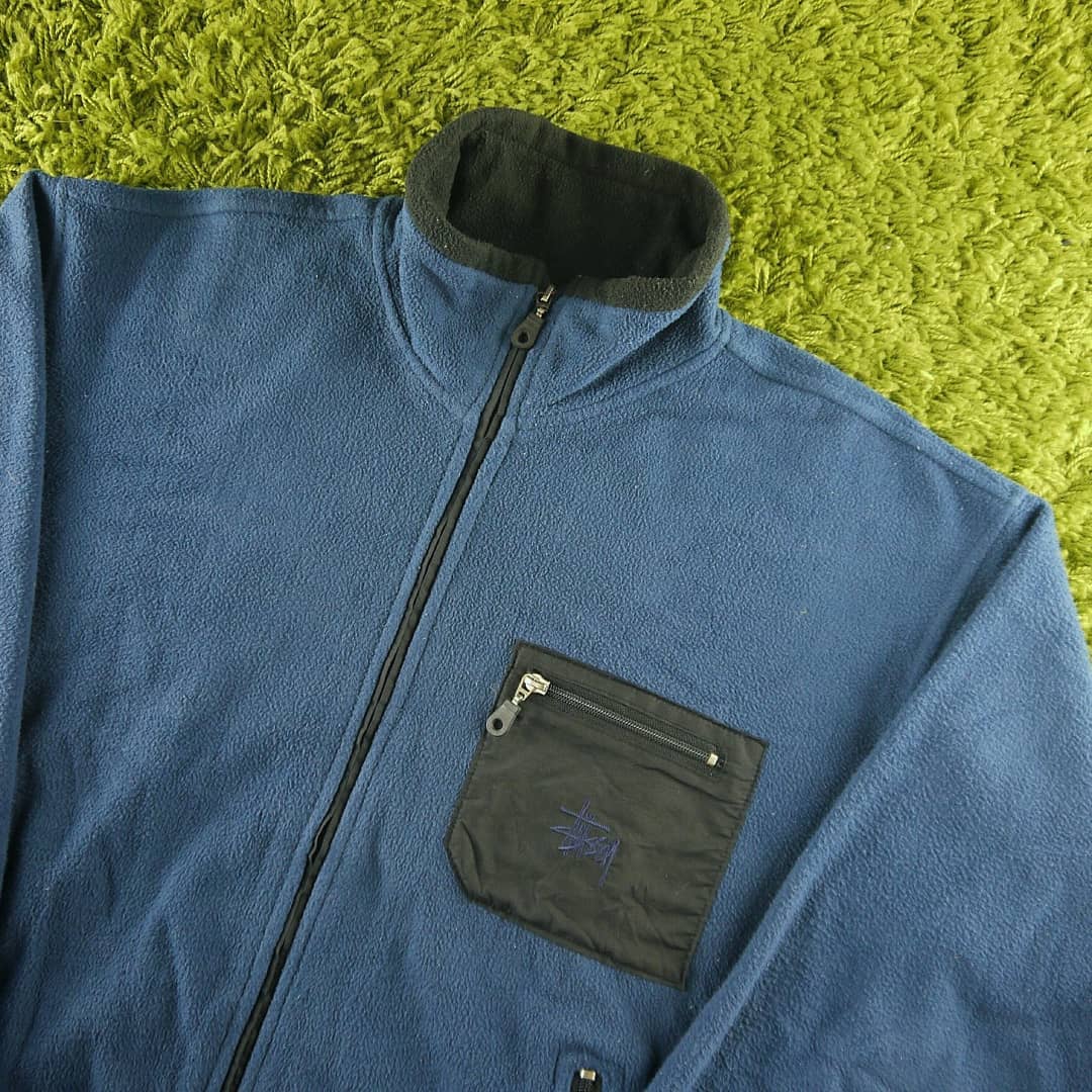 Vintage Patagonia Zip Up Fleece Jacket Size XL - 7