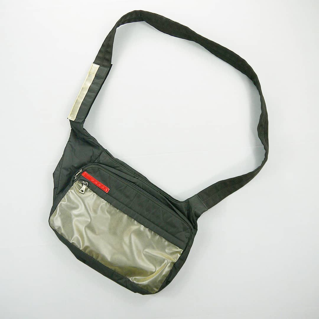 Vintage 2000 Prada Sport Mesh Crossbody Bag - 10