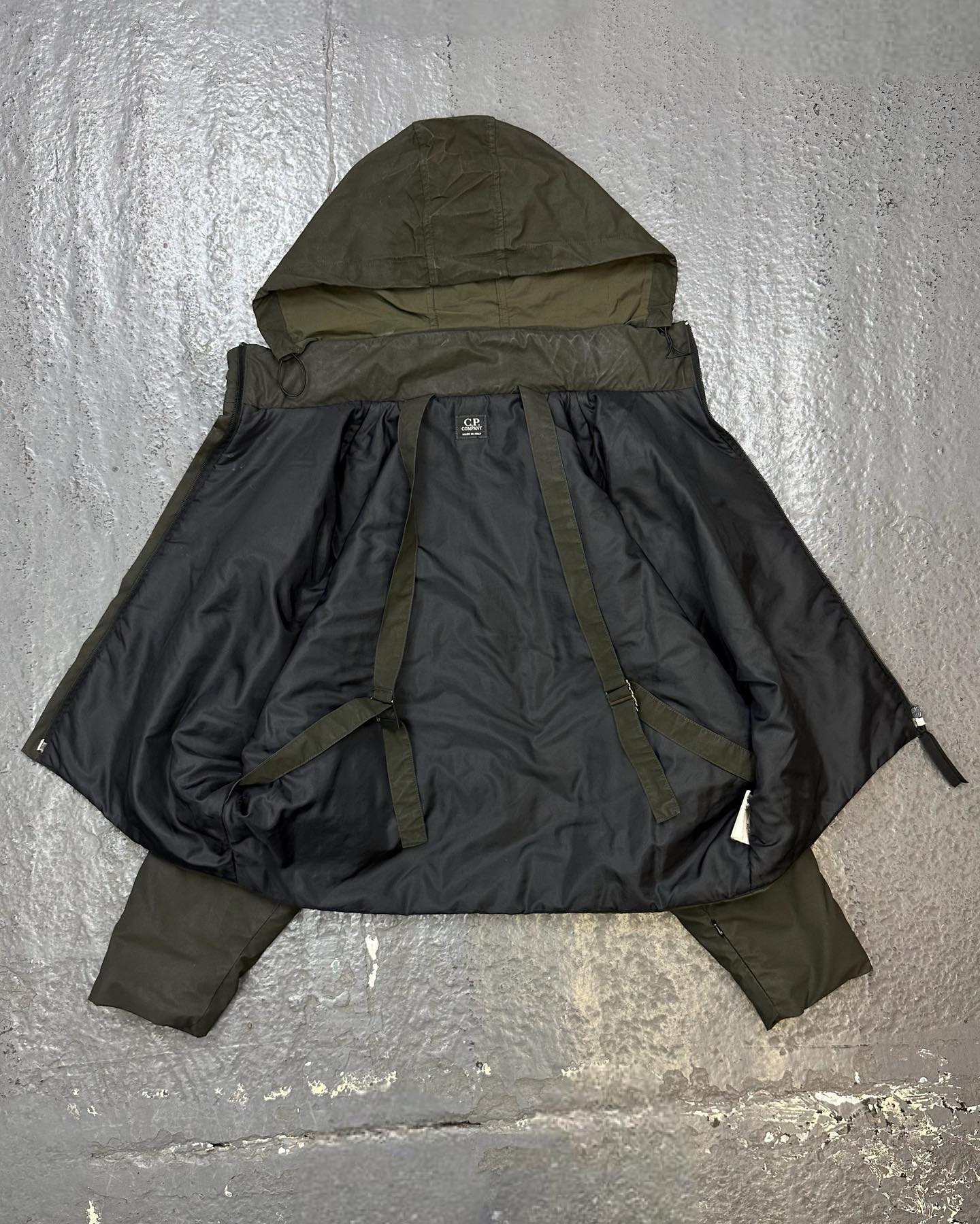 Vintage 2000s PPFM Convertible Military Jacket Size M - 6