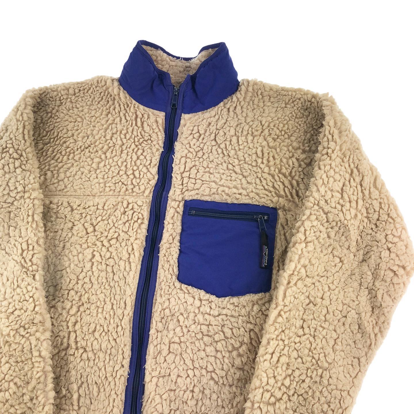 Vintage Patagonia Zip Up Fleece Jacket Size XL - 6