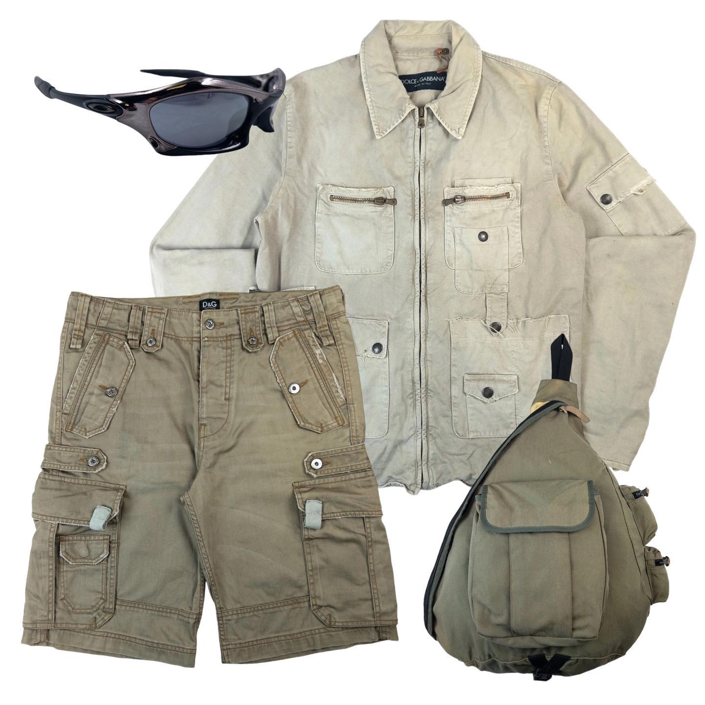 Vintage Good Enough Cargo Shorts Size S - 5