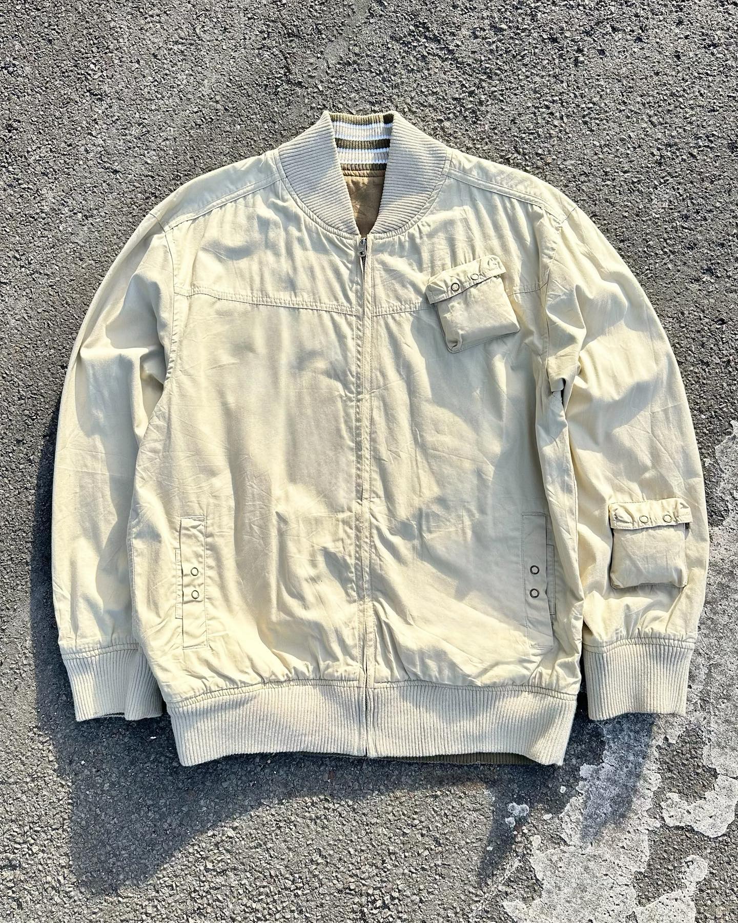 Vintage Stussy Multi Pocket Reversible Zip Jacket Size M - 6