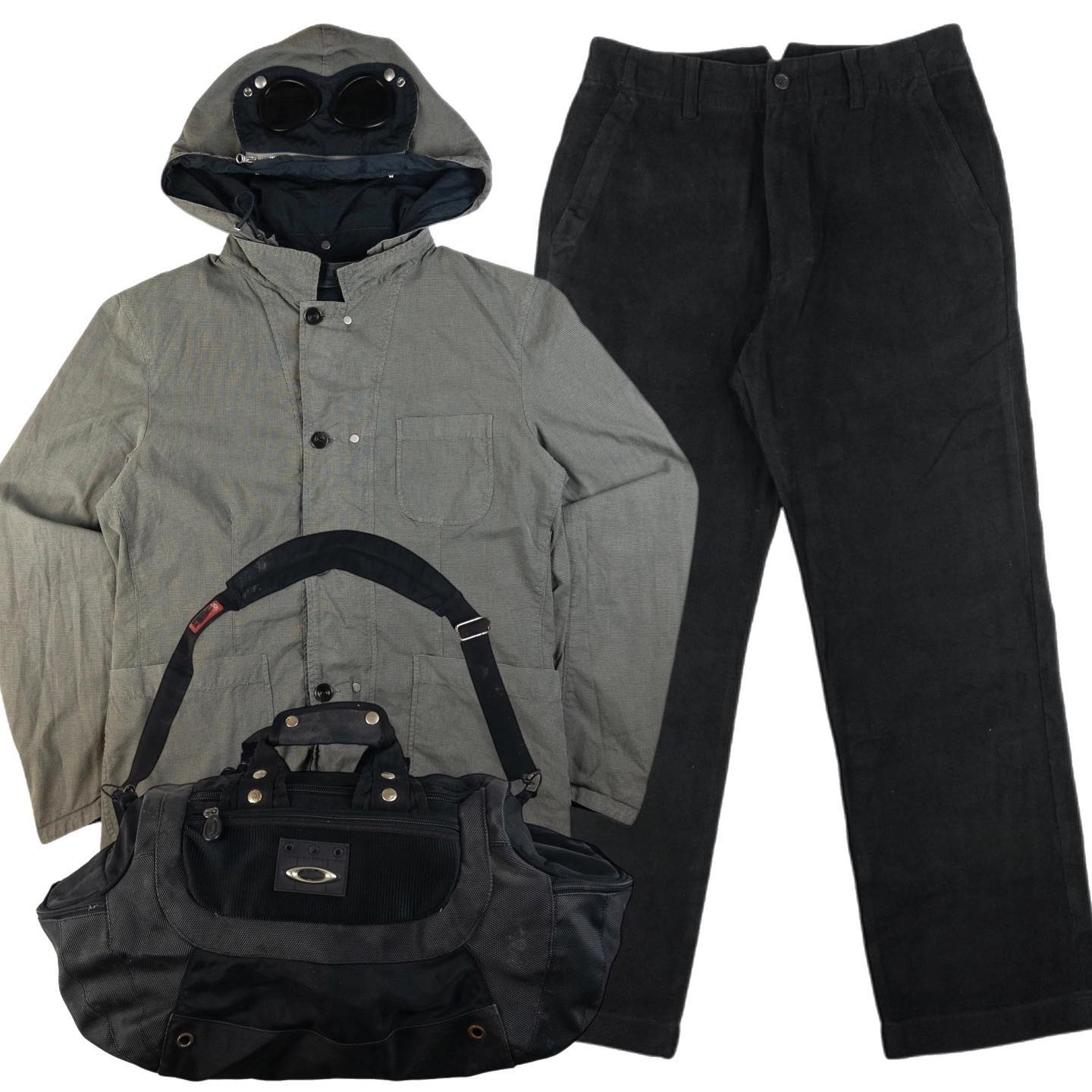 CP Company Goggle Hood Zip Up Hoodie Size S - 8