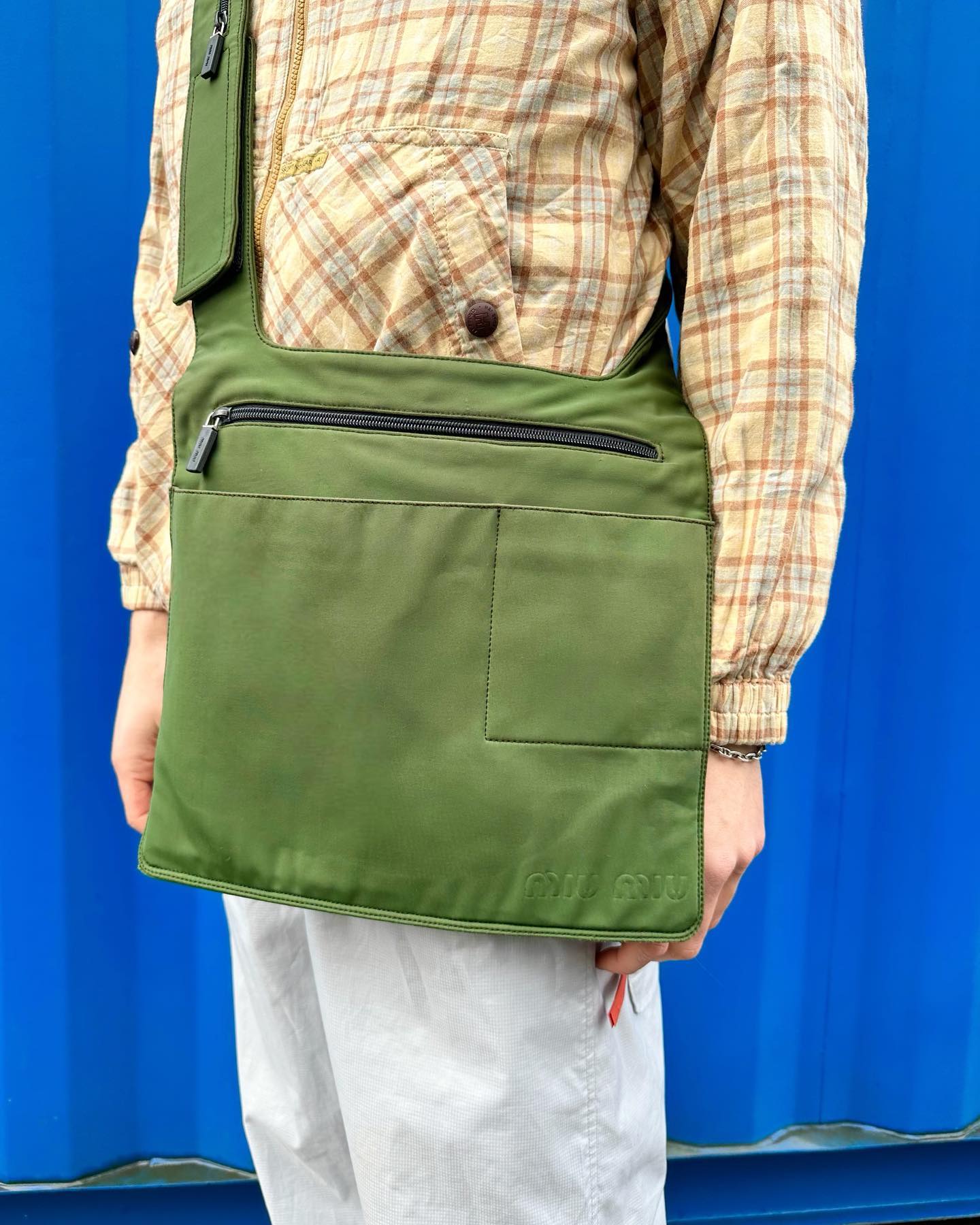 Vintage 1999 Miu Miu Mesh Crossbody Bag - 6