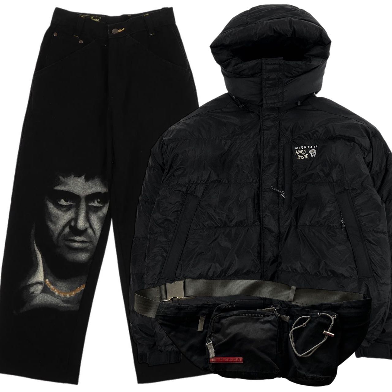 Vintage Scarface Jeans Size W26 - 5