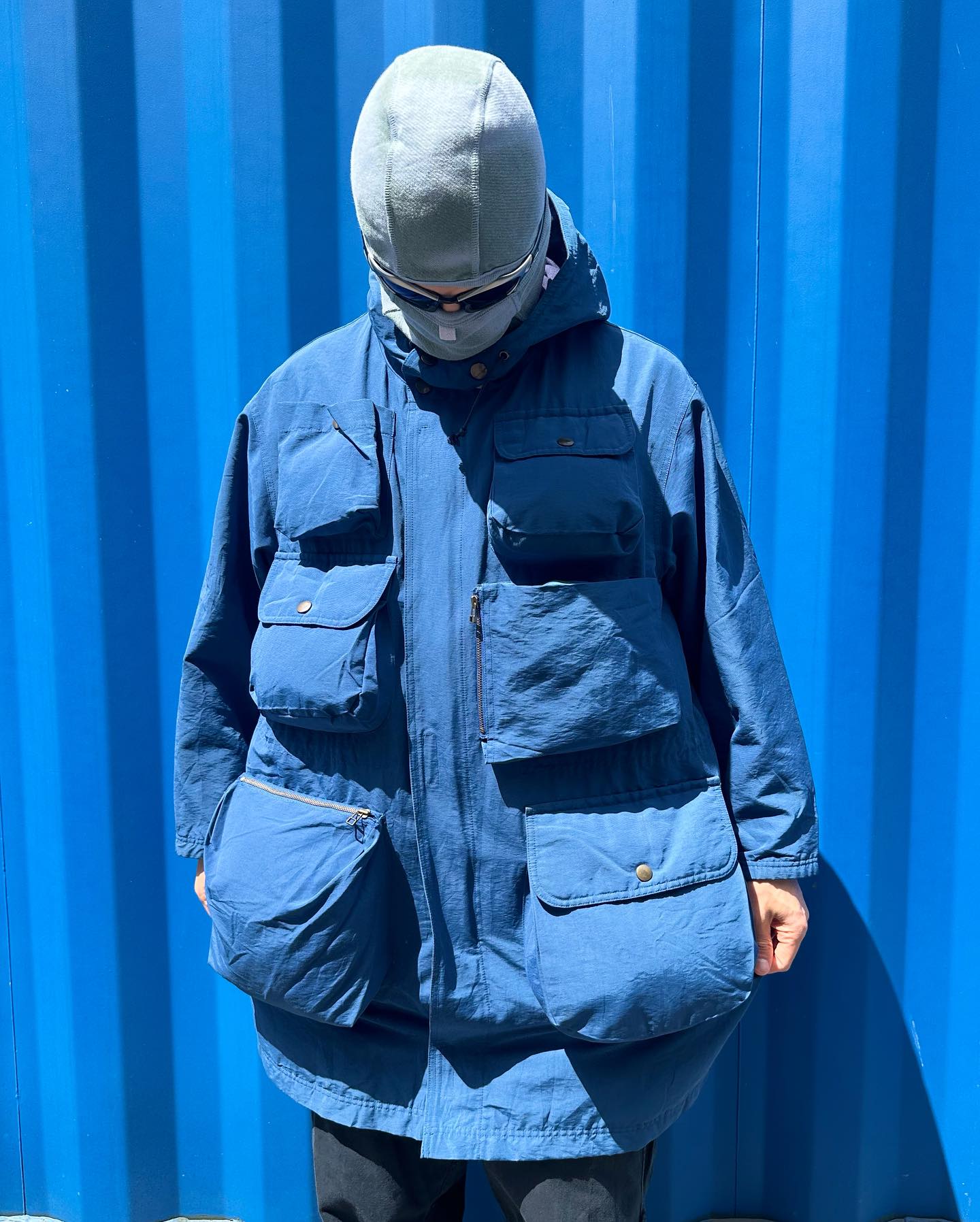 Vintage 2000s Armani Jeans Padded Cargo Jacket Size XL - 10