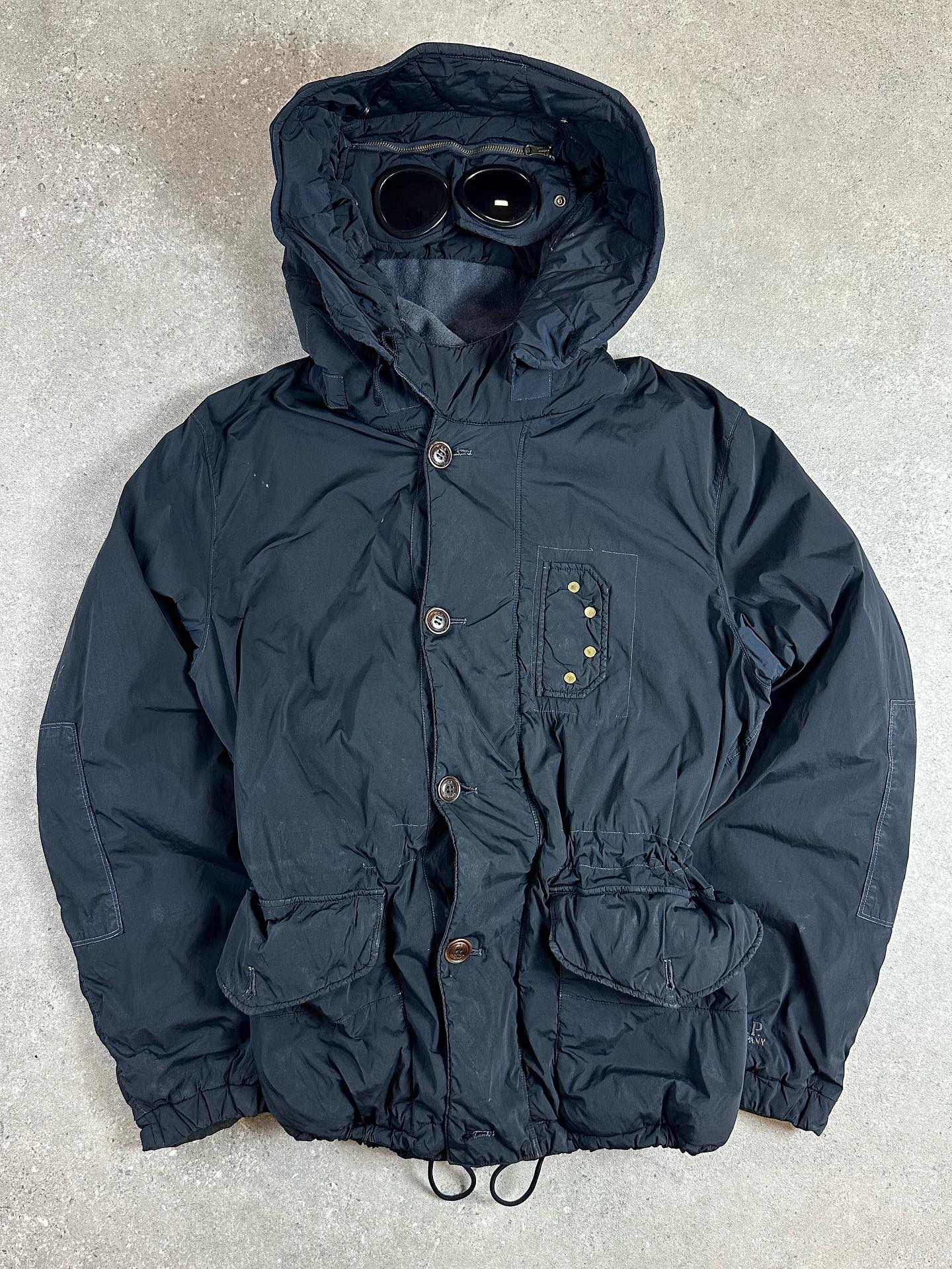 CP Company Goggle Hood Zip Up Hoodie Size S - 10