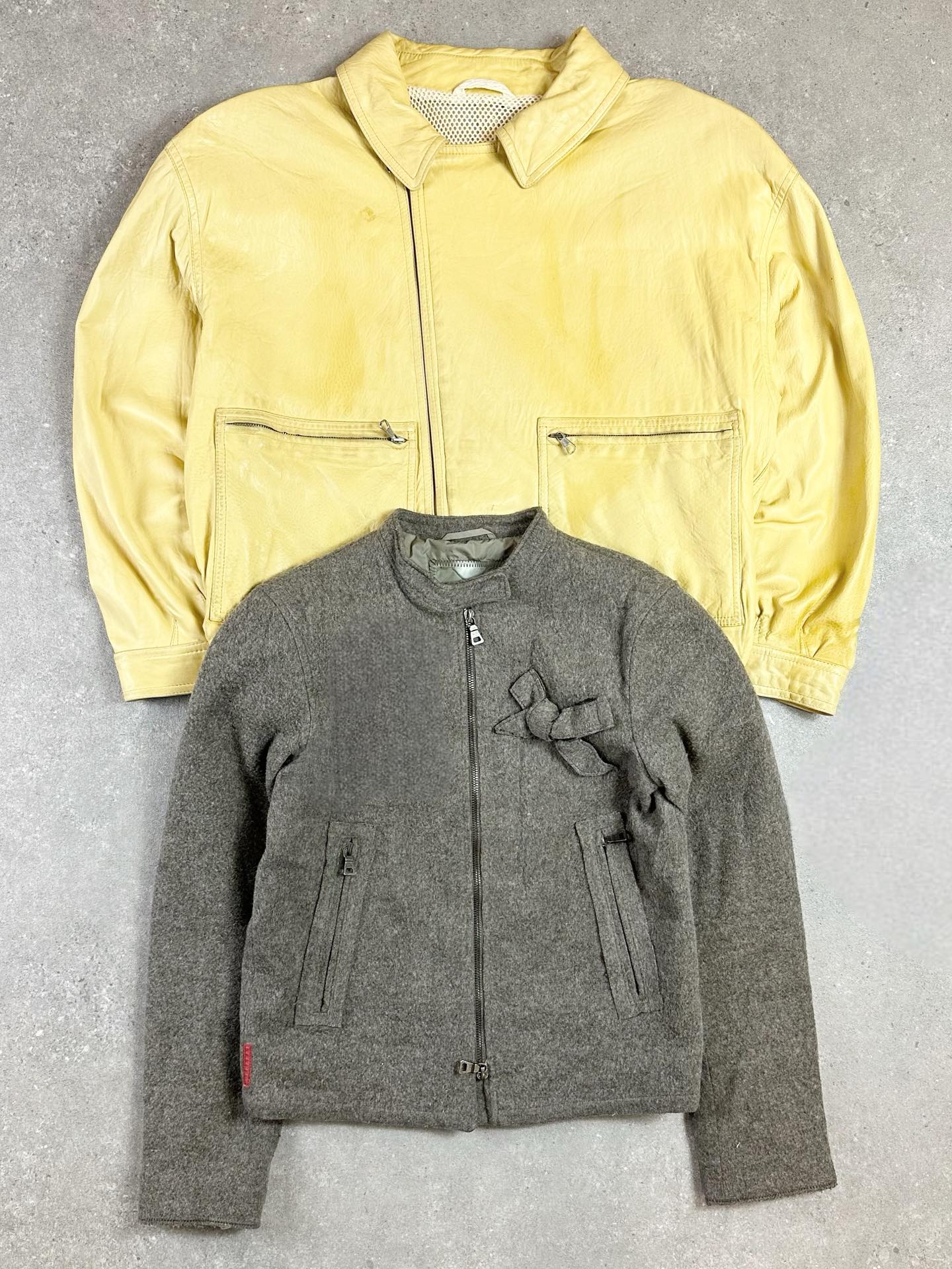 Vintage YSL Yves Saint Laurent Zip Up Jacket Size XL - 6