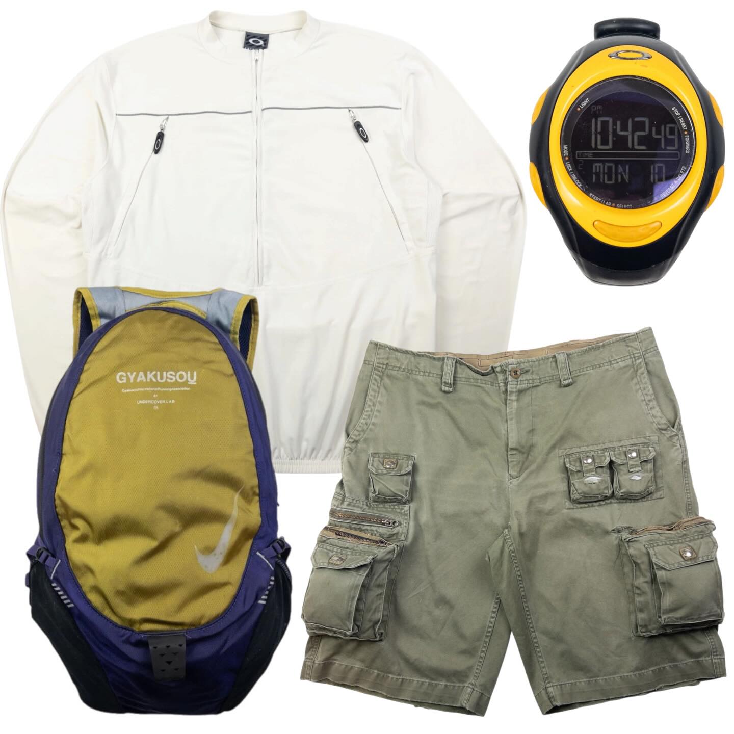 Vintage Good Enough Cargo Shorts Size S - 7