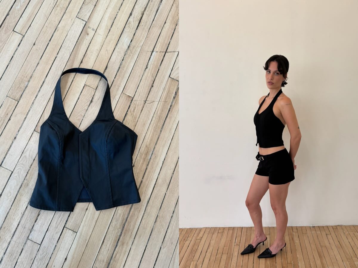 Carla Halter - Wax Denim - 5