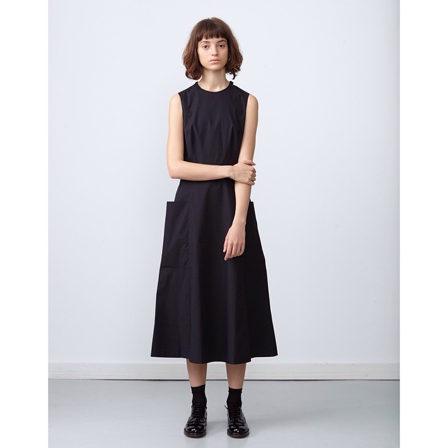 Simos Dress in Coal - 7