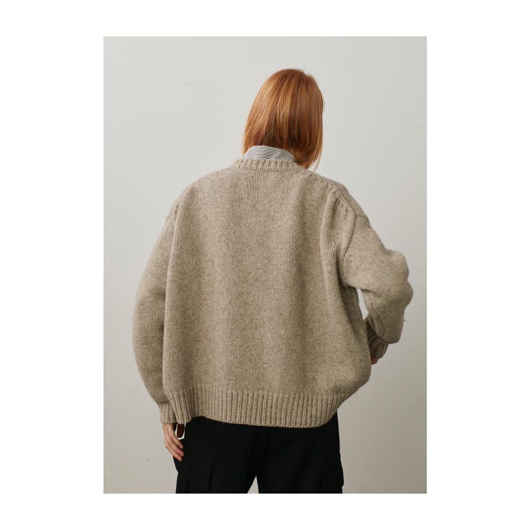 Trey Knit in Espresso - 6